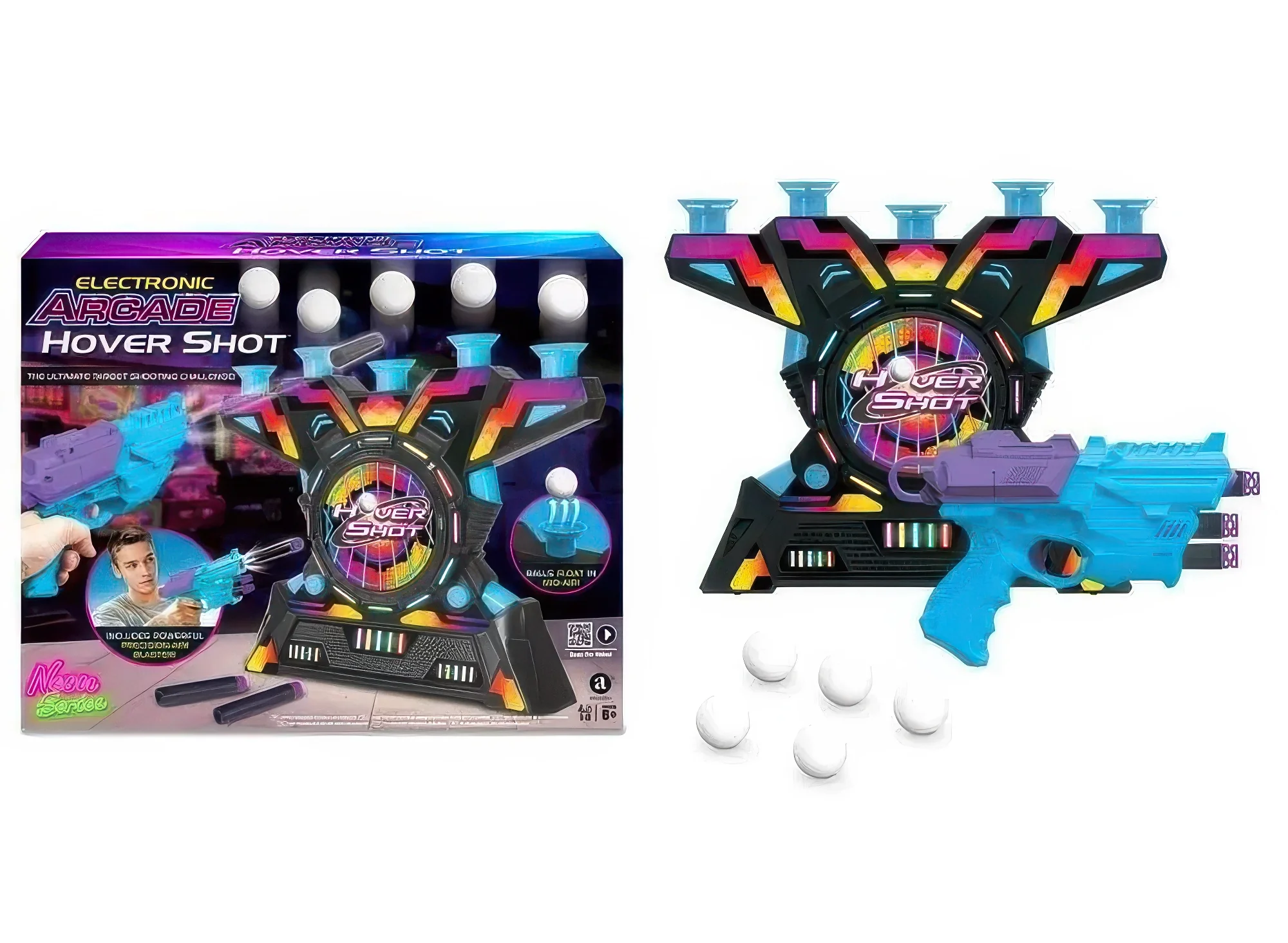 Arcade Neon Hover Shooter Game - Image 5