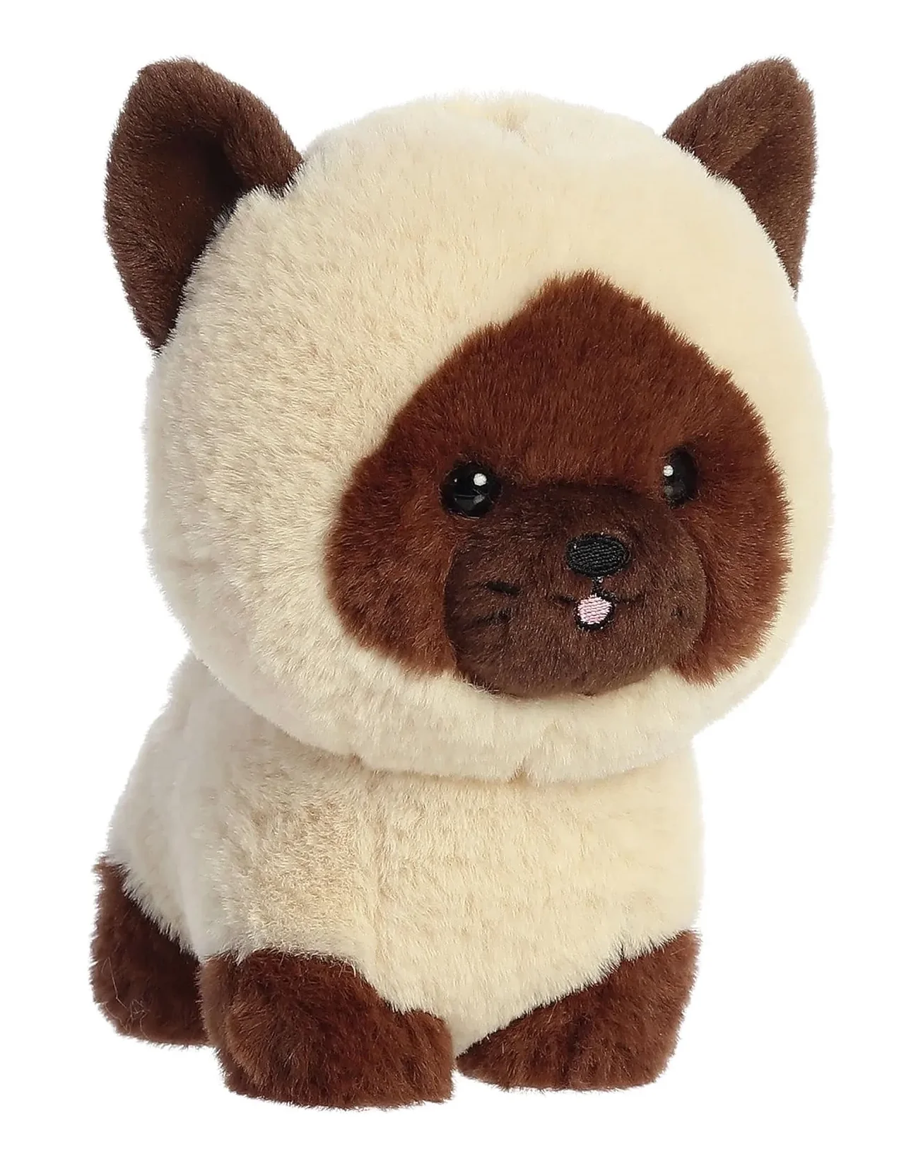 AURORA Teddy Pets Siamese Cat 17cm Plush Toy - Image 5