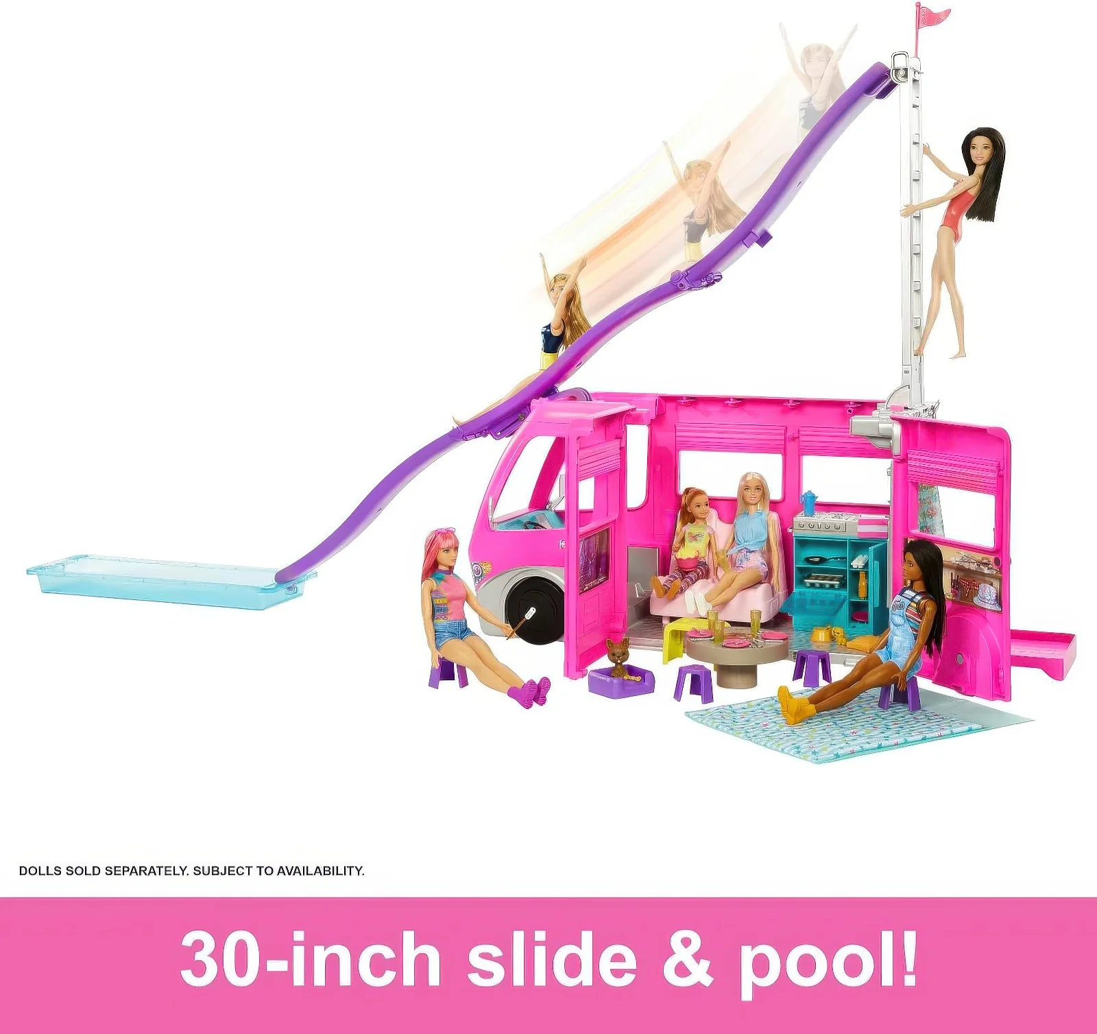 Barbie Dream Camper Van Playset - Image 5