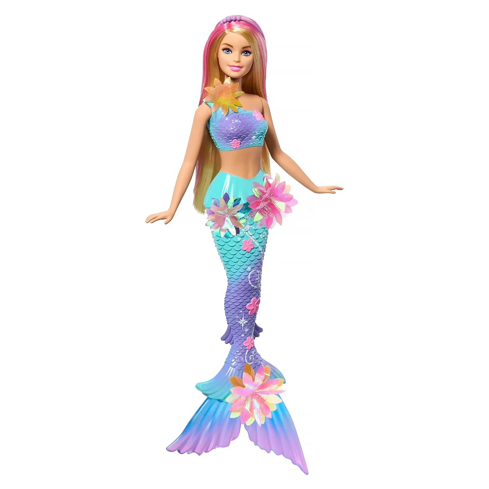 Barbie Flower Magic Mermaid Doll - Image 3