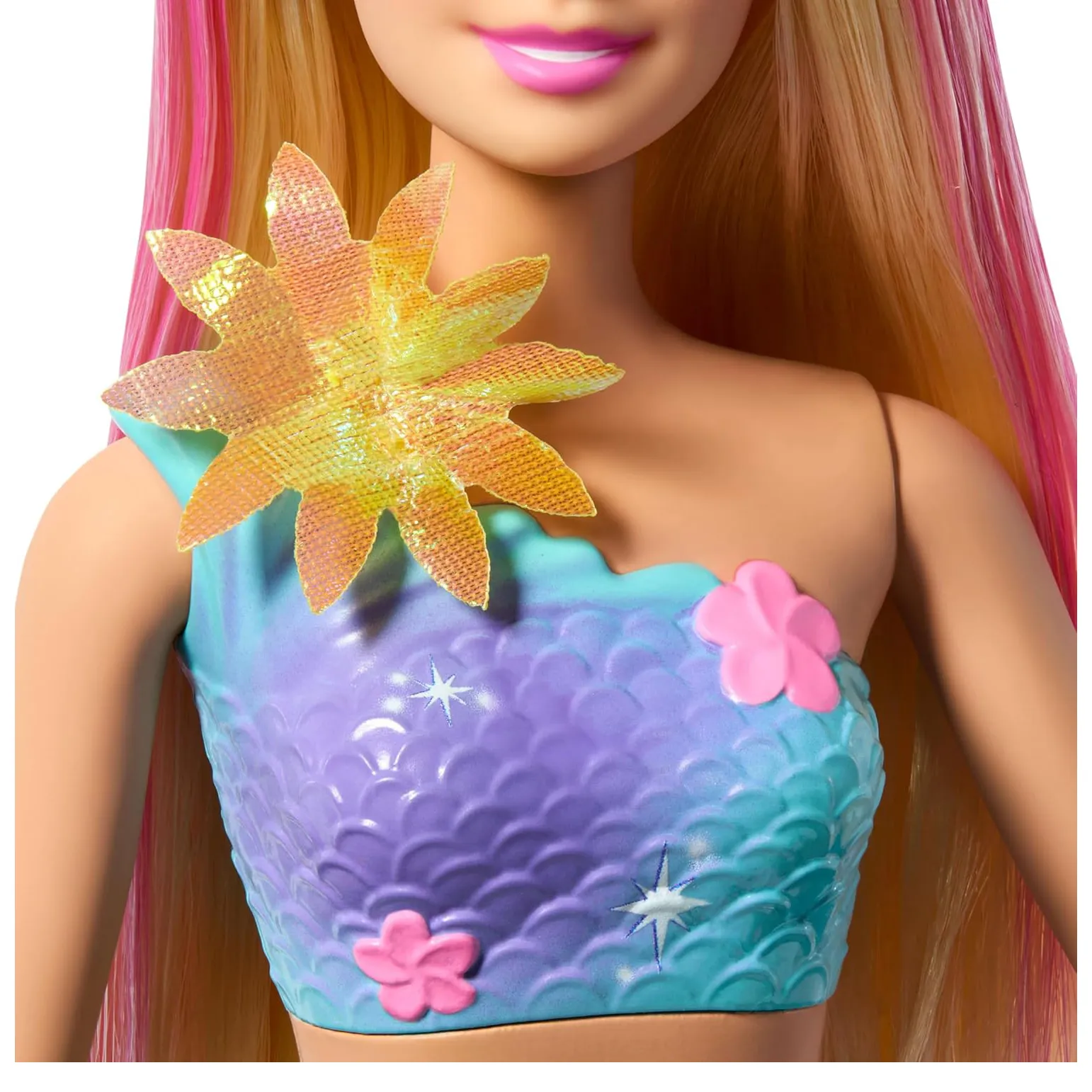 Barbie Flower Magic Mermaid Doll - Image 4
