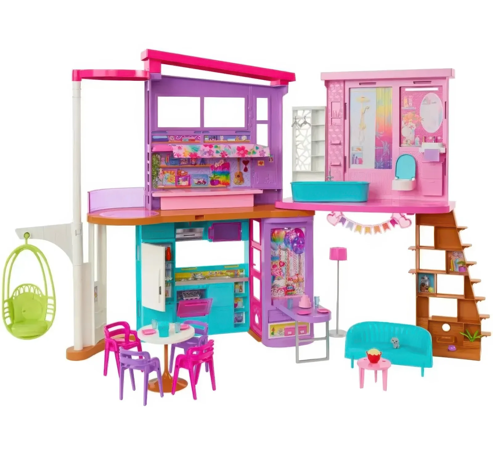 Barbie Malibu Vacation House Playset - Image 3