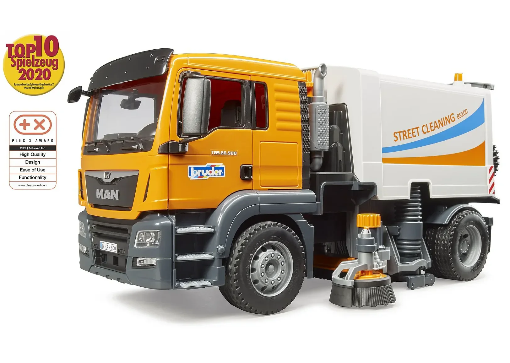 Bruder 03780 MAN TGS Street Cleaner - Image 5