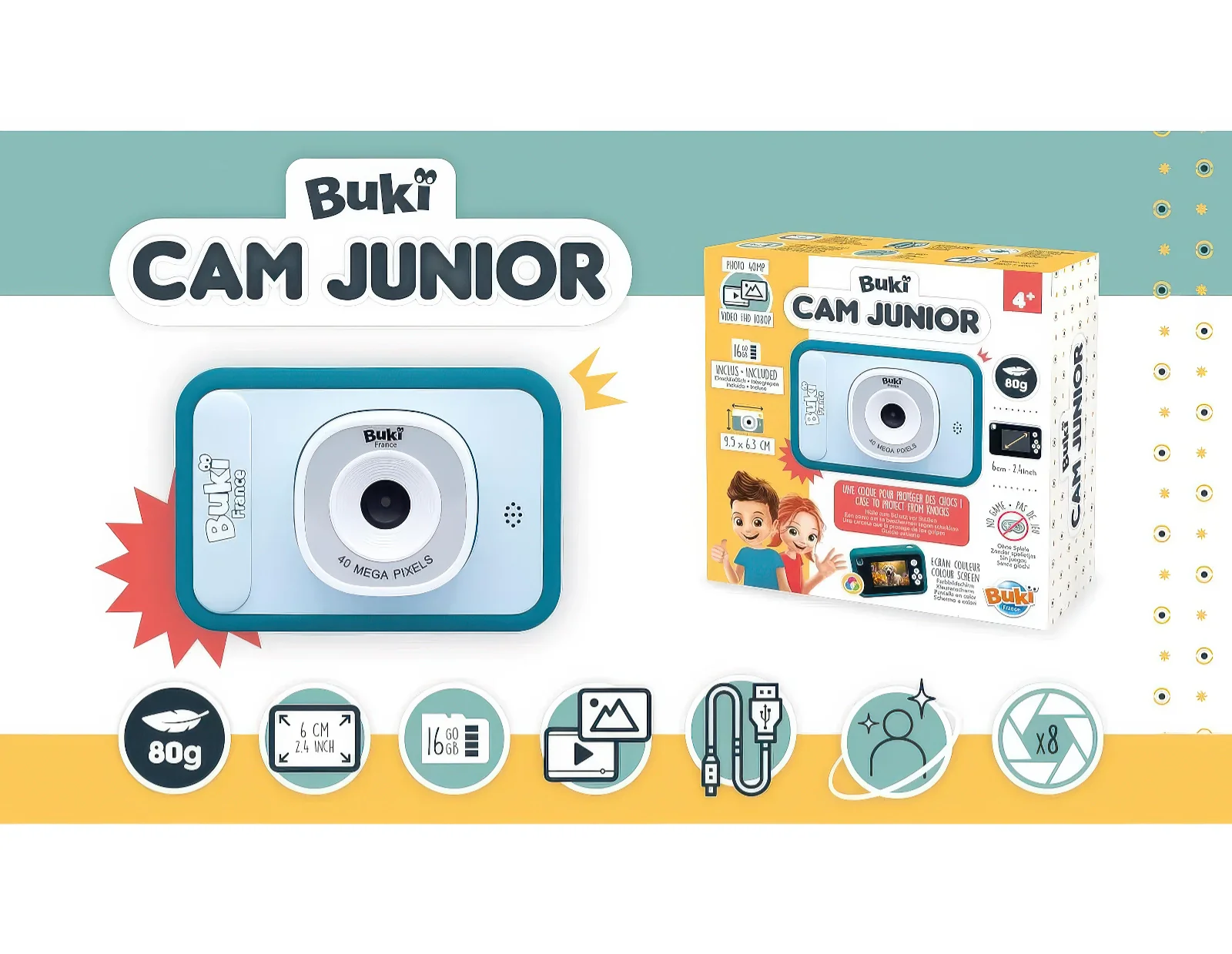 BUKI Cam Junior Kids Camera - Image 5
