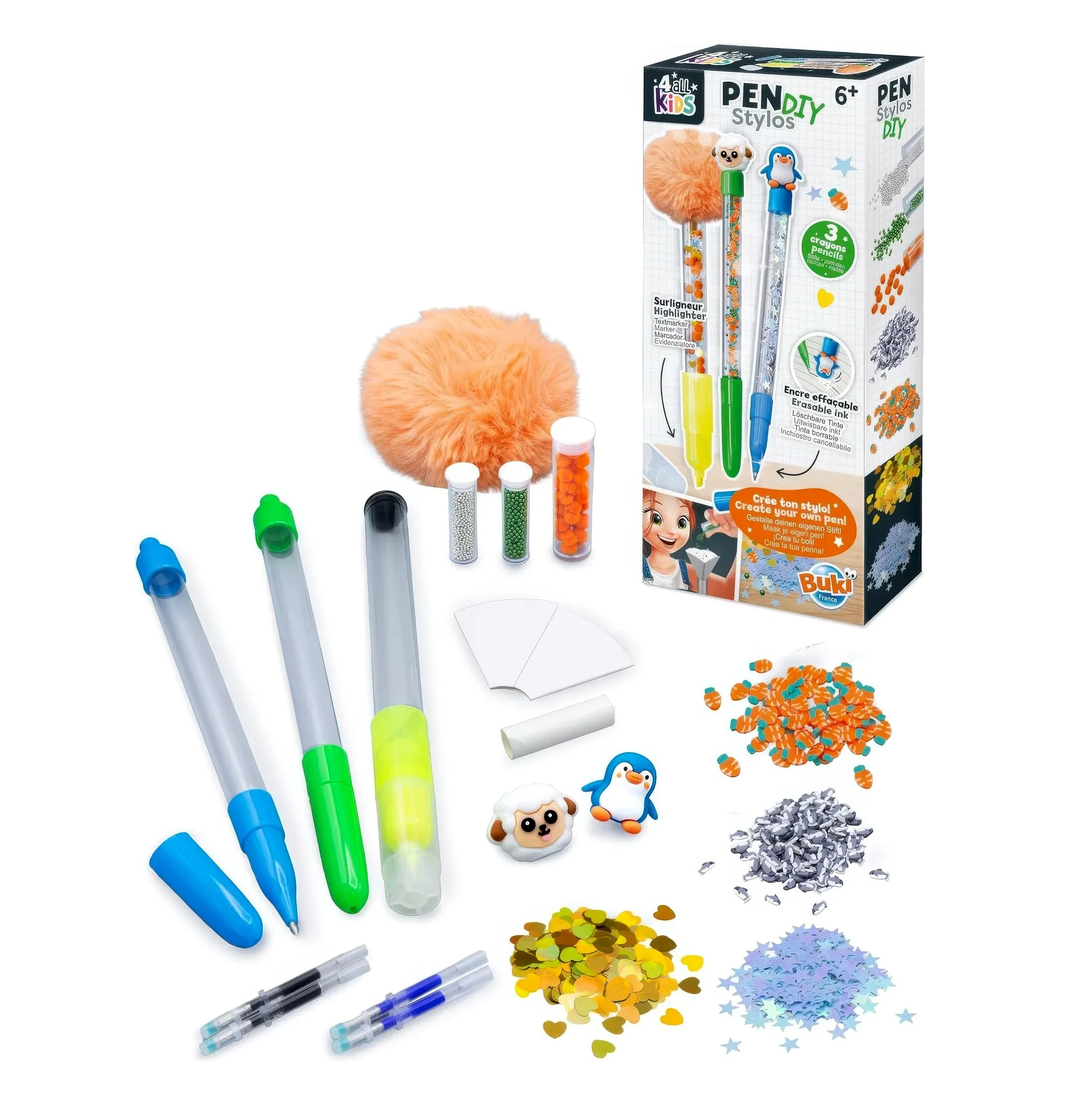 BUKI DIY Pens Set - Animals - Image 4