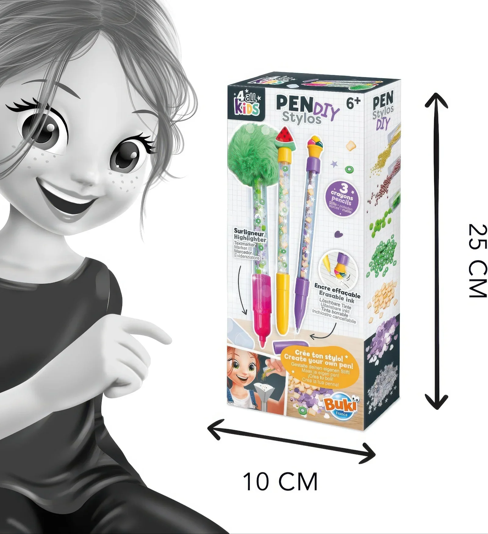 BUKI DIY Pens Set - Food - Image 8