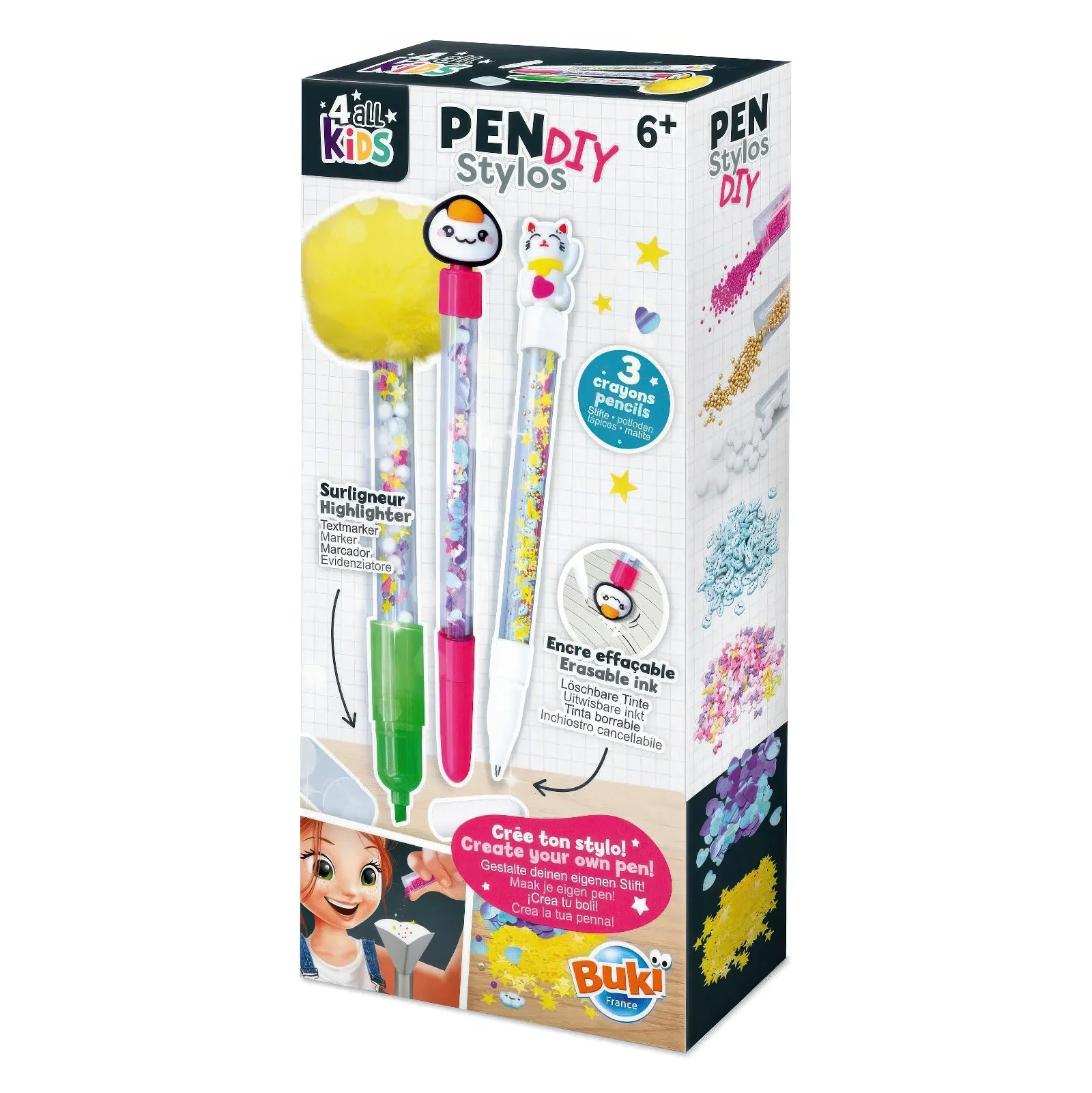 BUKI DIY Pens Set - Kawaii - Image 3