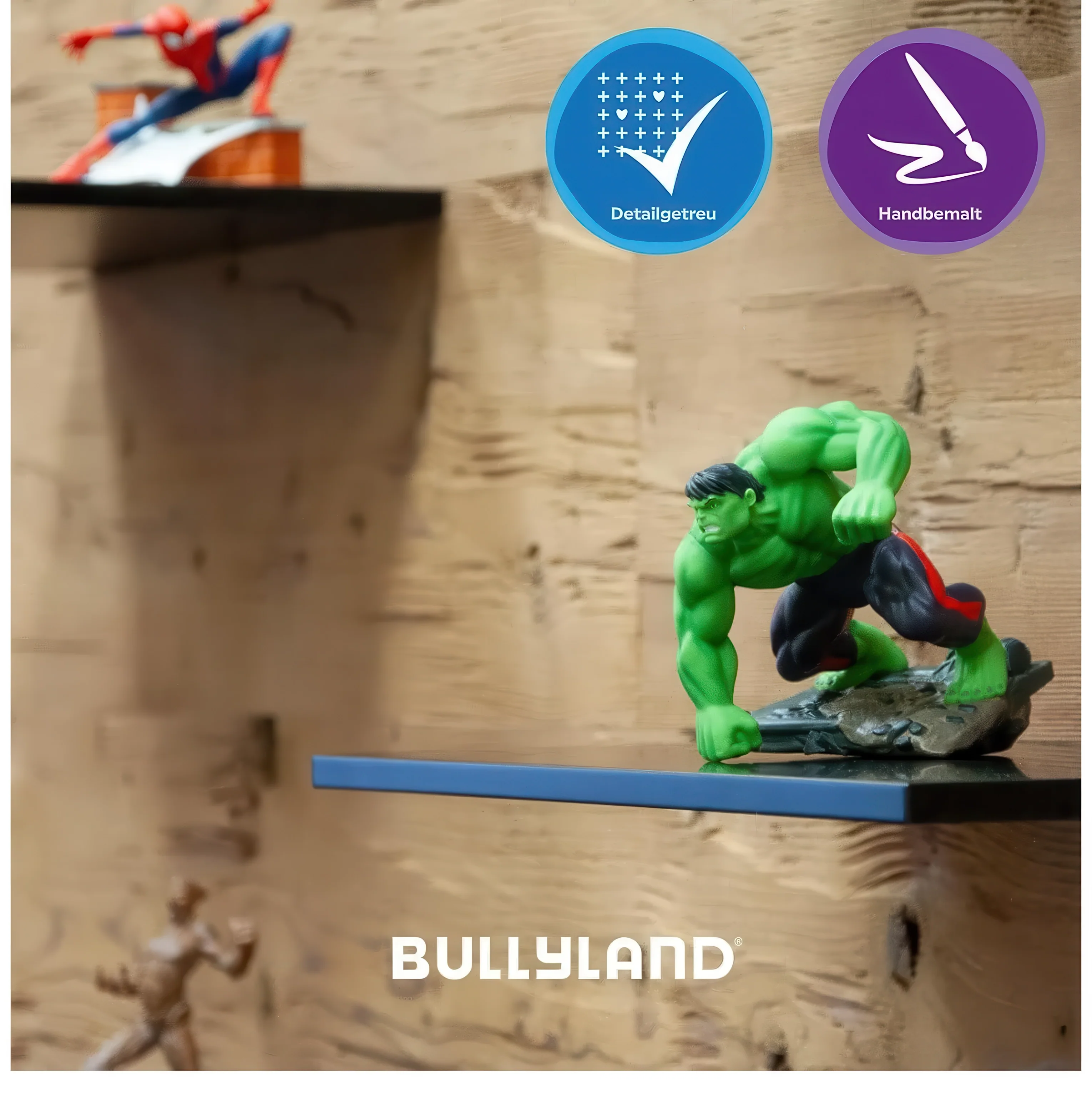 Bullyland Marvel Hulk Figure 11332 - Image 5