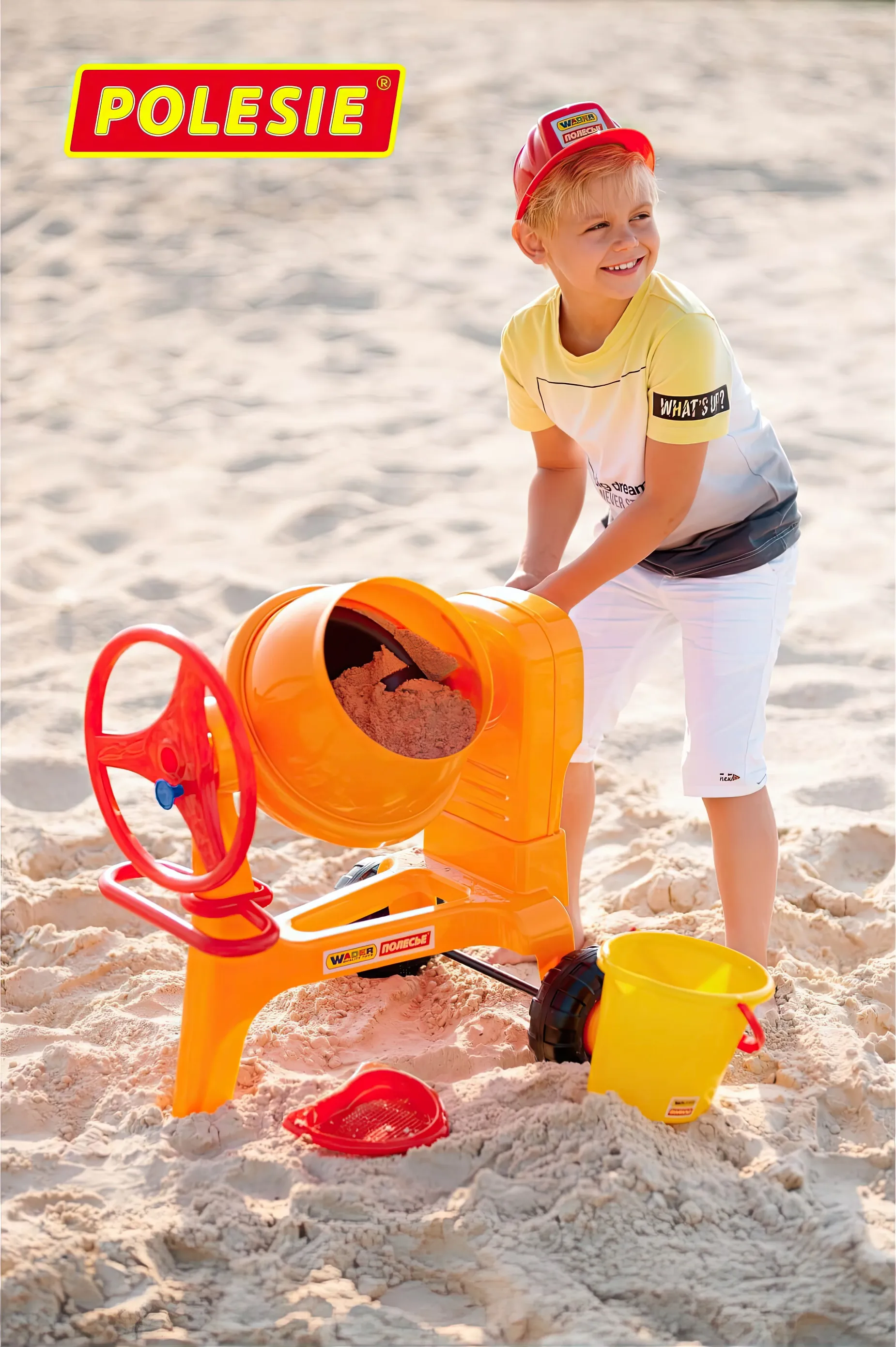 Cement-mixer Construction Playset 8 Pcs - Image 13