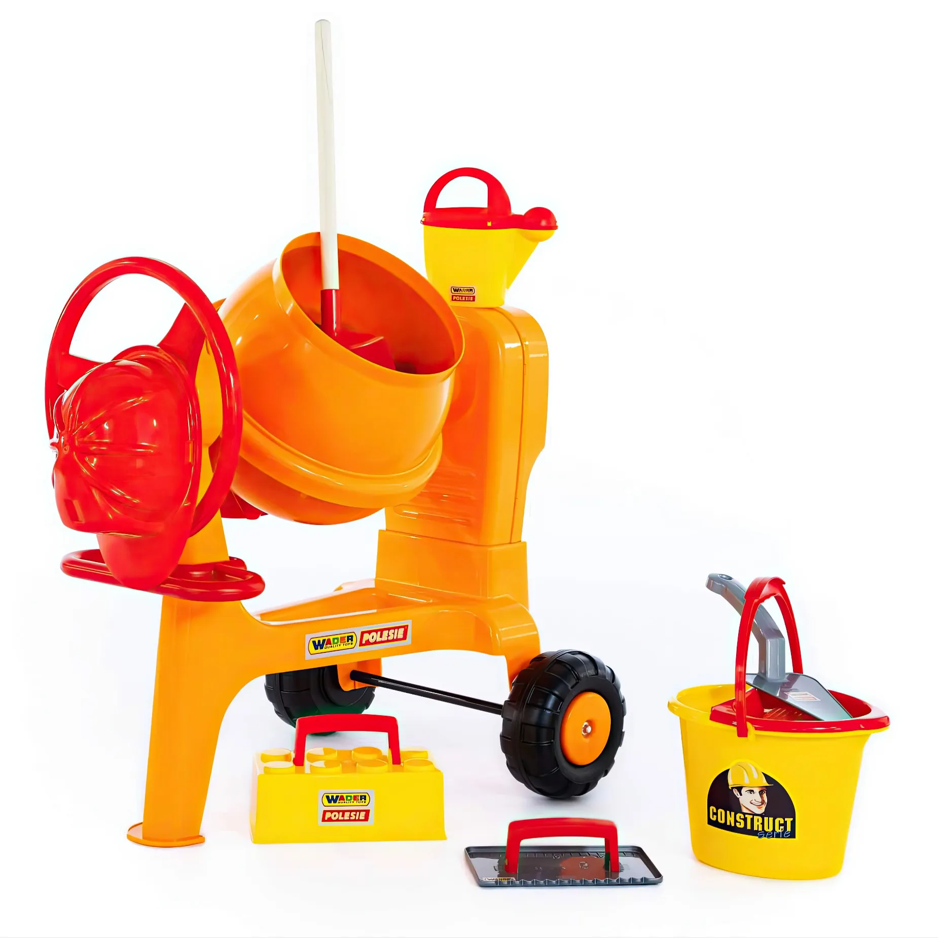 Cement-mixer Construction Playset 8 Pcs - Image 3
