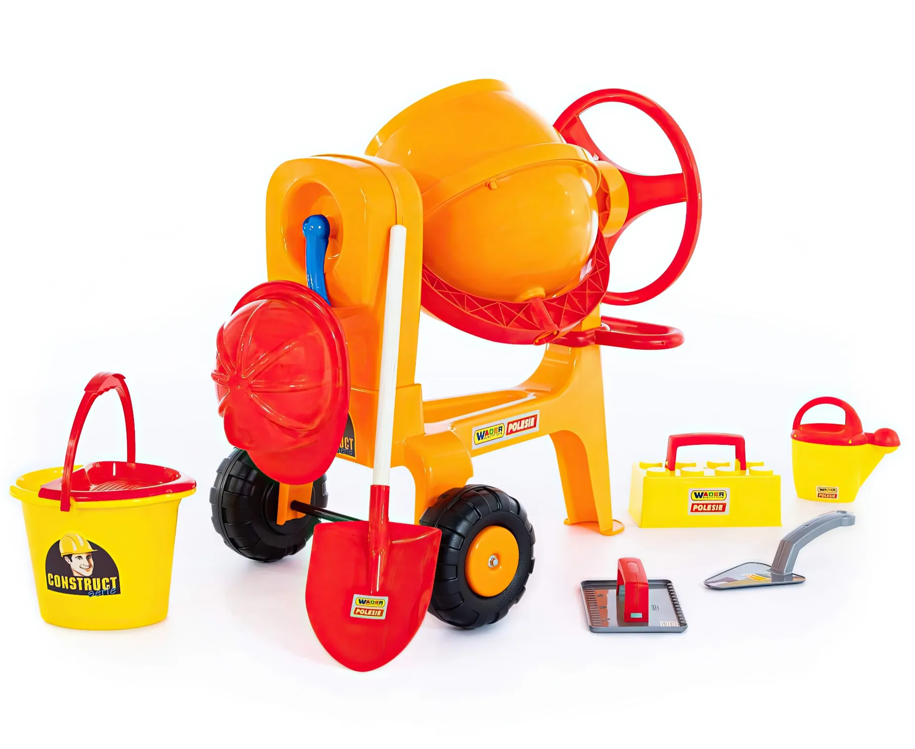 Cement-mixer Construction Playset 8 Pcs - Image 7