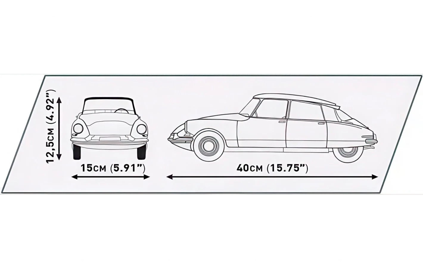 COBI 1956 Citroen Ds 19 Executive Edition - Image 11