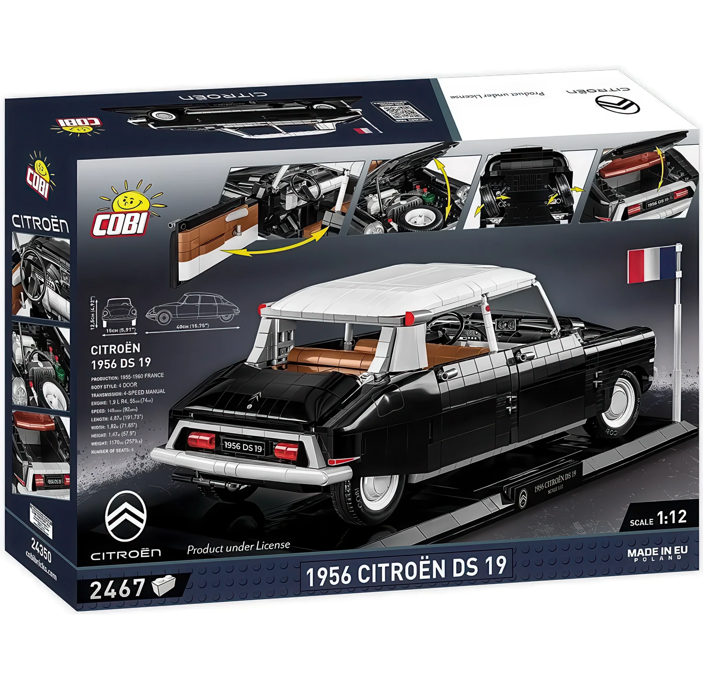 COBI 1956 Citroen Ds 19 Executive Edition - Image 5