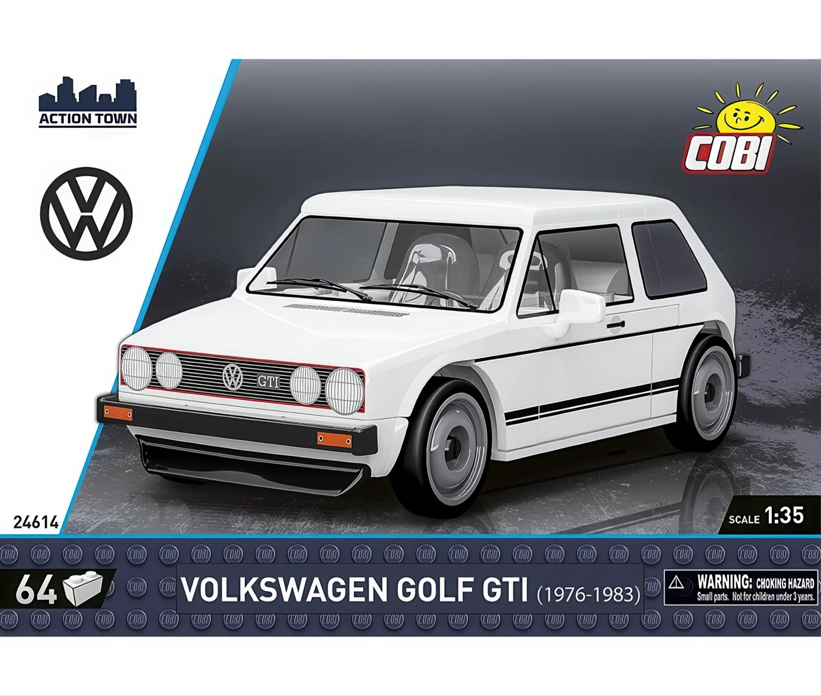 COBI 1976 VW Golf Gti Model Kit - Image 5