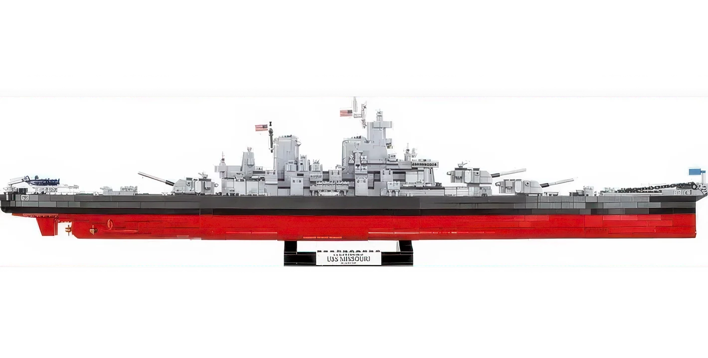 COBI Battleship Missouri Bb-63 Model Kit - Image 5