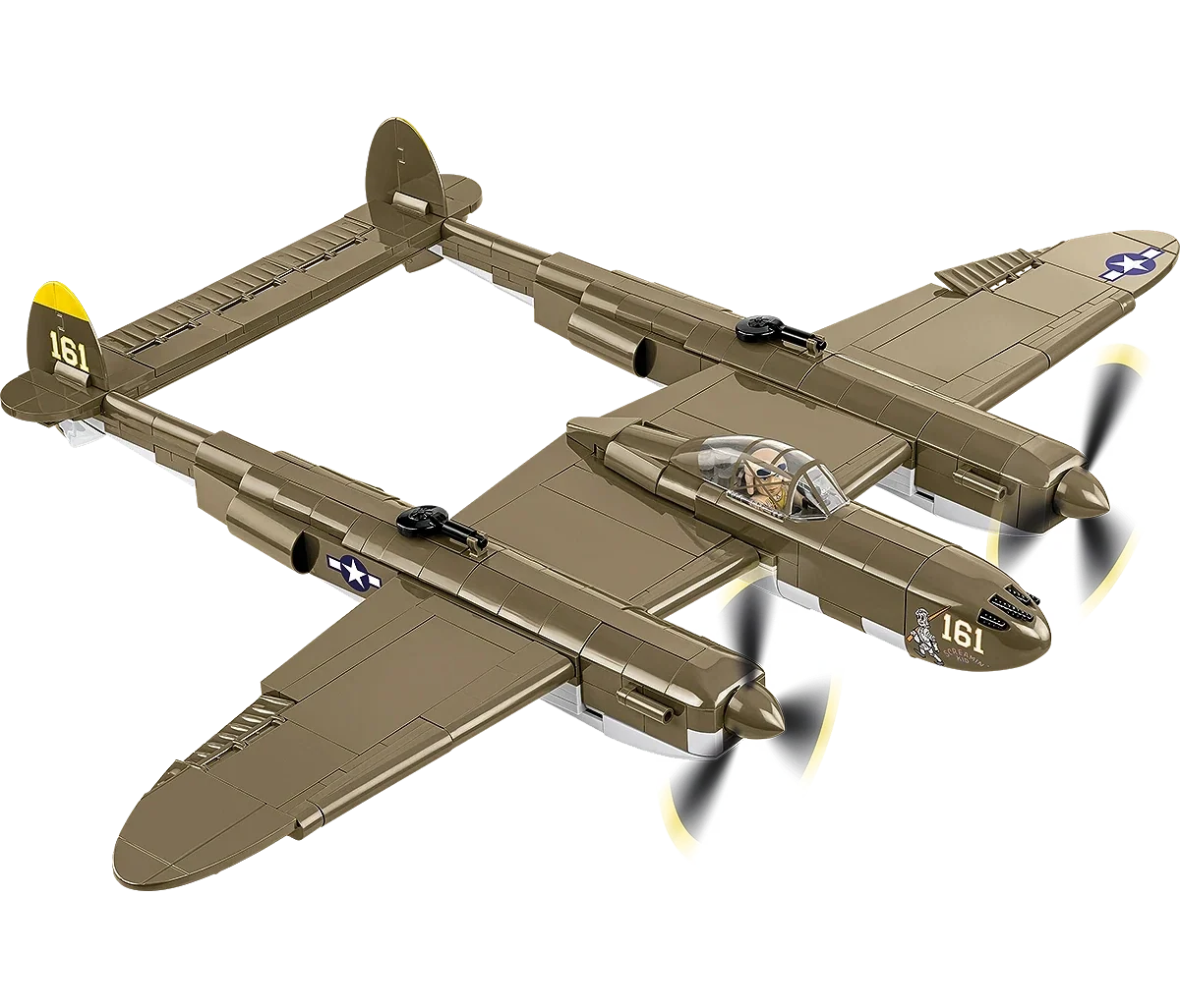COBI Lockheed P-38h Lightning Aircraft - Image 4