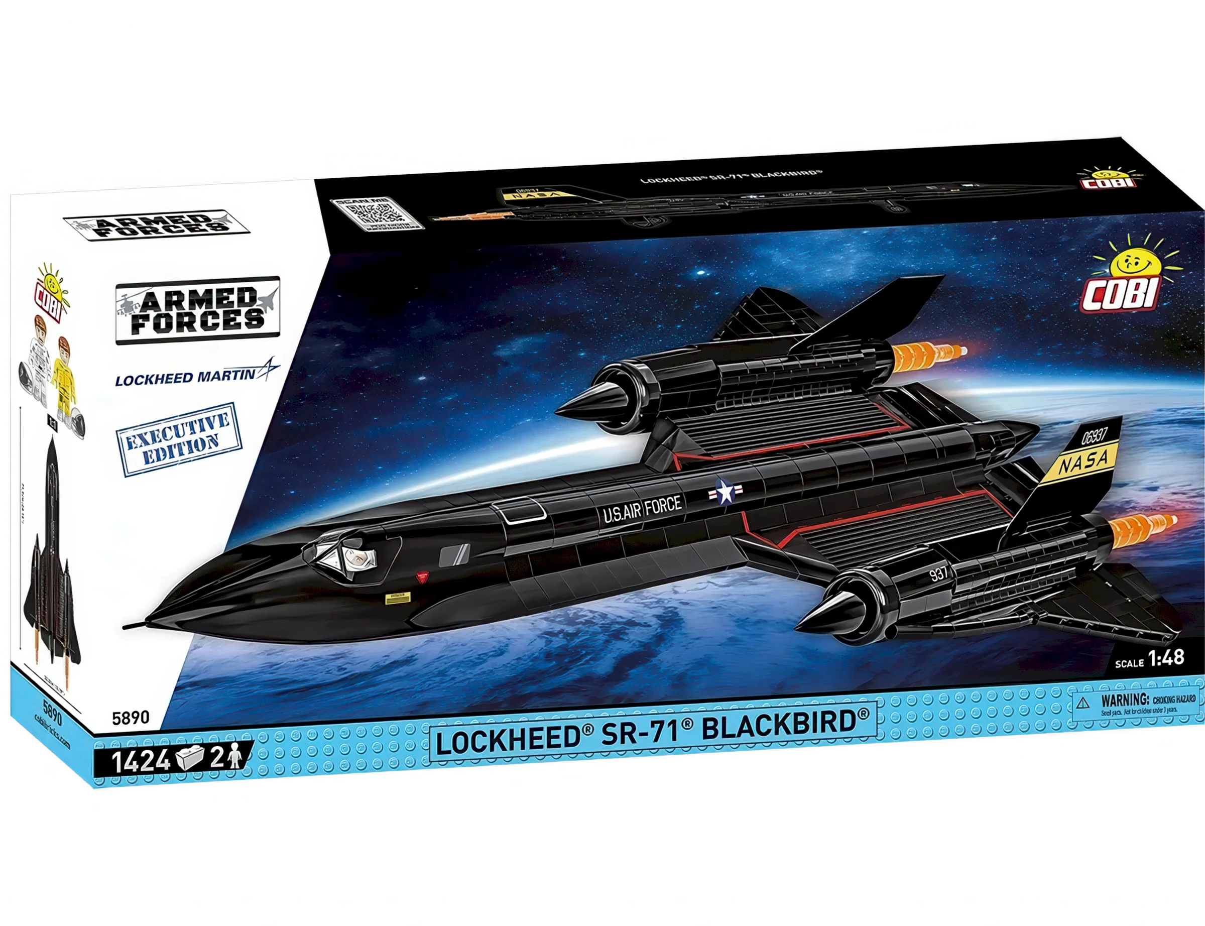 COBI Lockheed Sr-71 Blackbird Executive Model Kit - Image 5