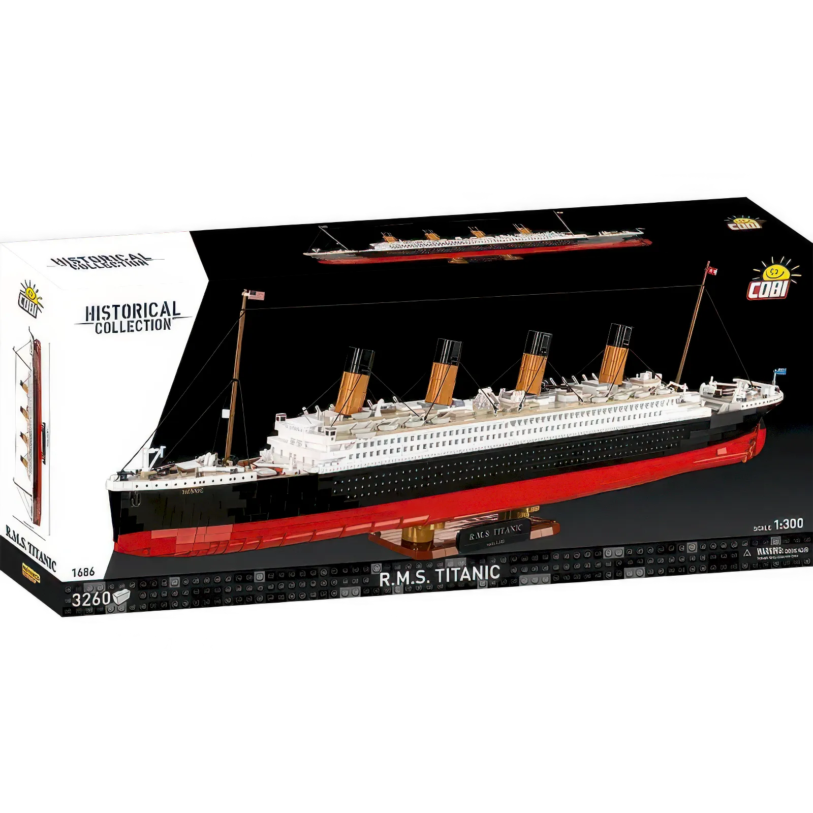 COBI R.m.s. Titanic 1:300 Scale Model Kit - Image 3