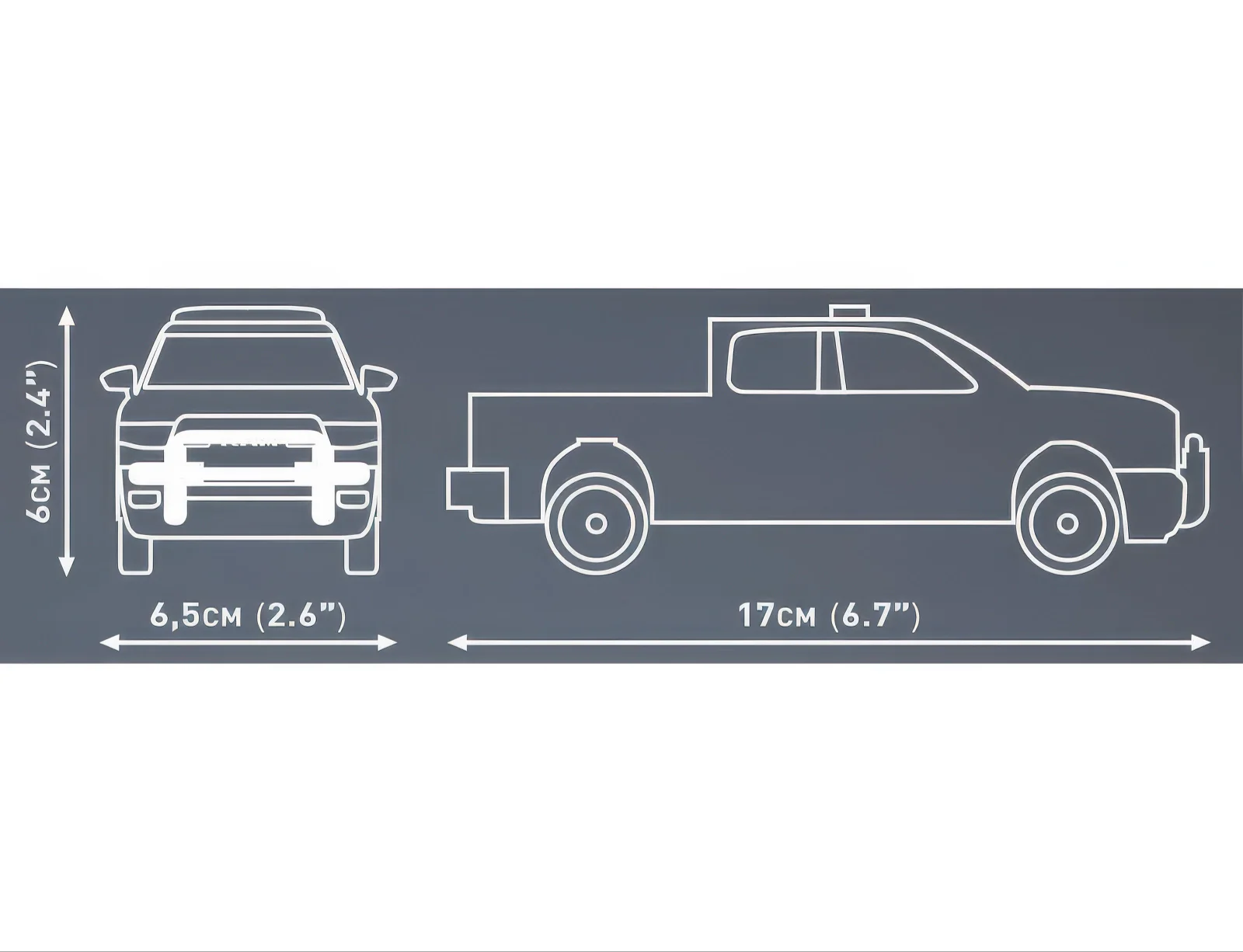 COBI Ram 1500 Police Truck Model Kit - Image 5