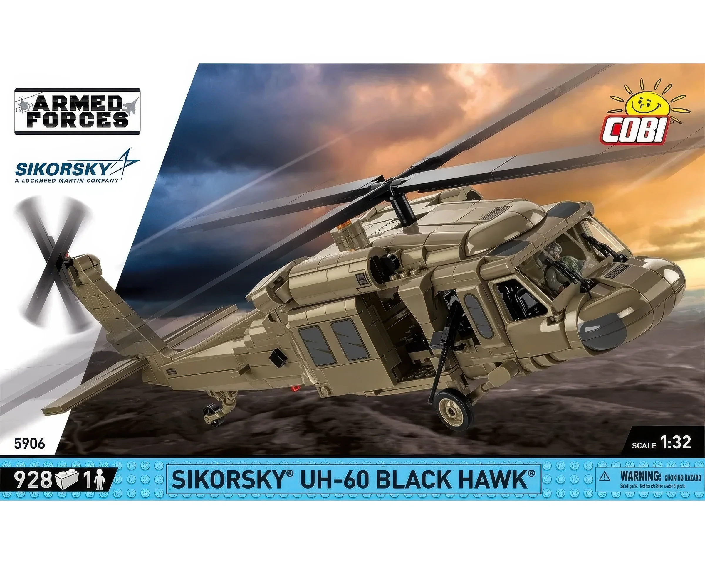 COBI Sikorsky Uh-60 Black Hawk Military Helicopter Model Kit - Image 11