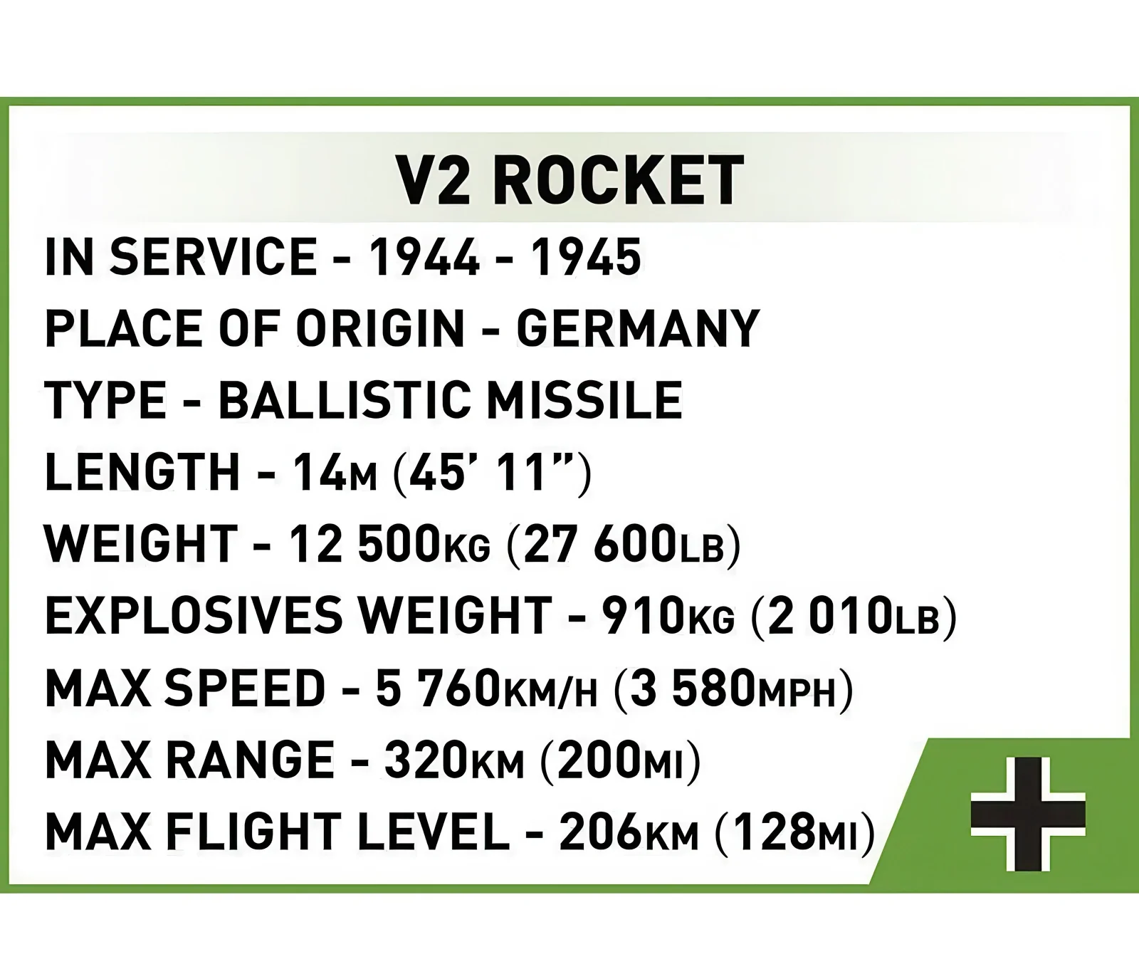 COBI V2 Rocket Model Kit - Image 10