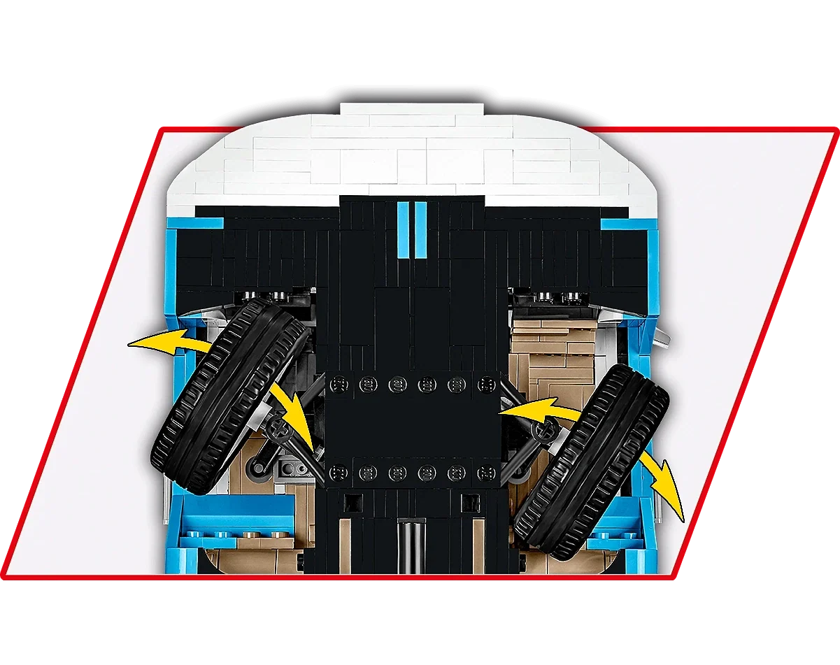 COBI Volkswagen T2b Transporter Bus - Image 13