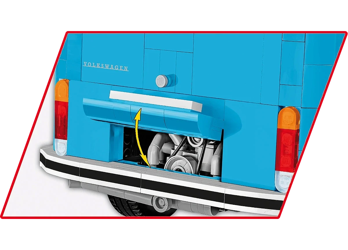 COBI Volkswagen T2b Transporter Bus - Image 9
