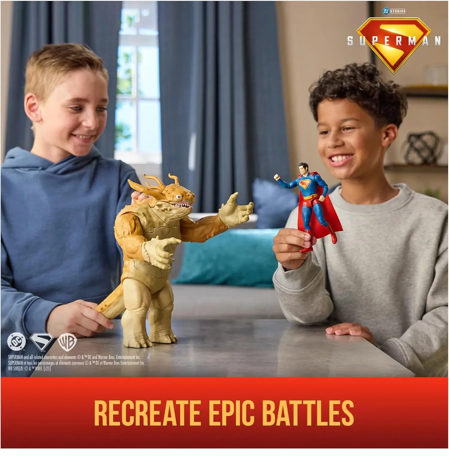 DC Comics Superman Vs Kaiju Slime Battle Action Figure - Image 4