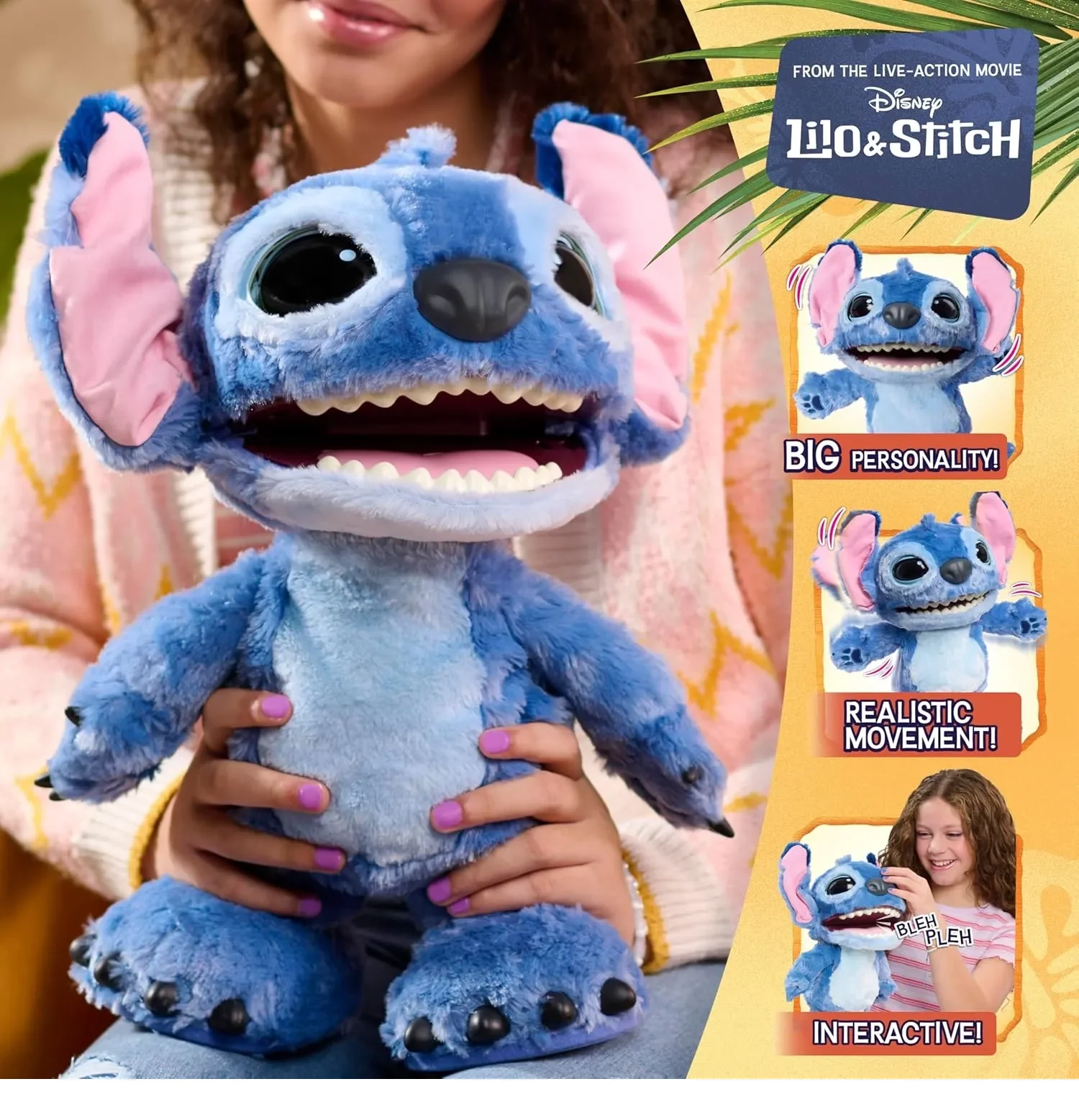 Disney Stitch Interactive Ultimate Feature Plush 34cm - Image 4