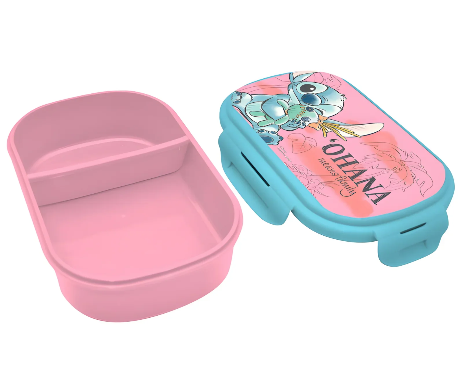 Disney Stitch Lunch Box and Cutlery Set - Image 2