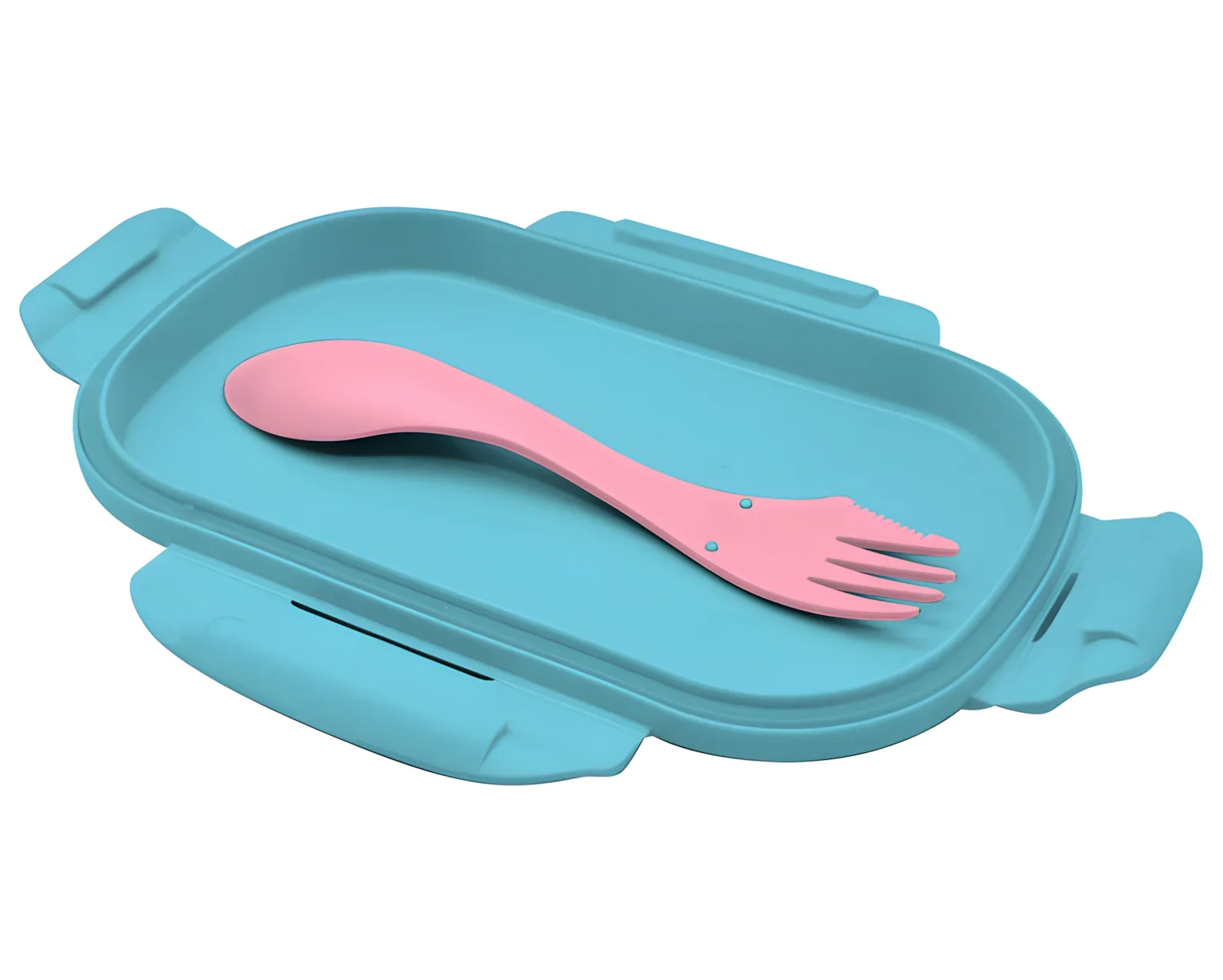 Disney Stitch Lunch Box and Cutlery Set - Image 3
