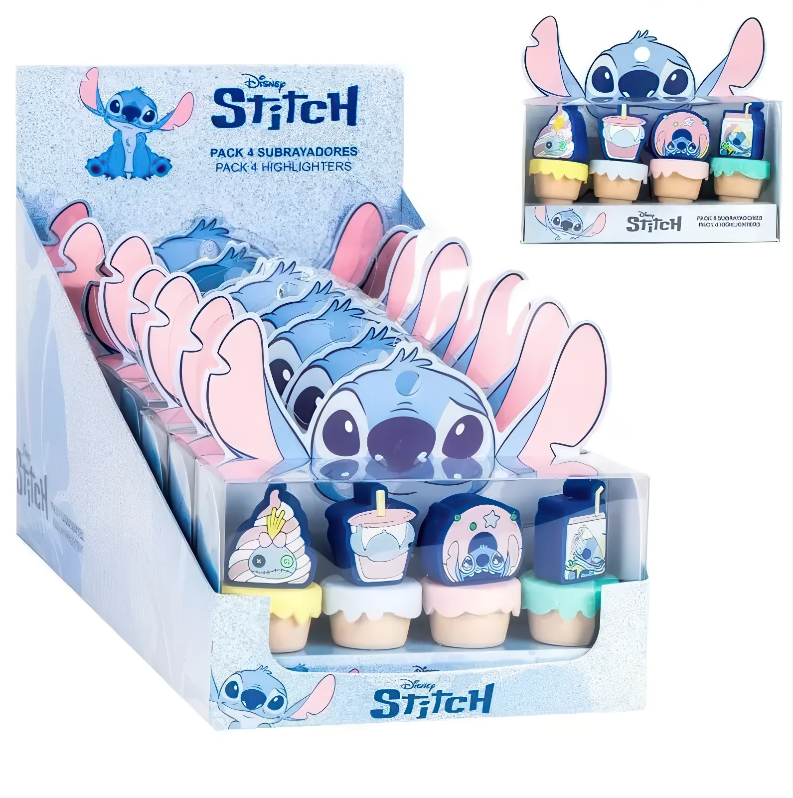 Disney Stitch Ice Cream Cone Highlighters - Set of 4 - Image 4