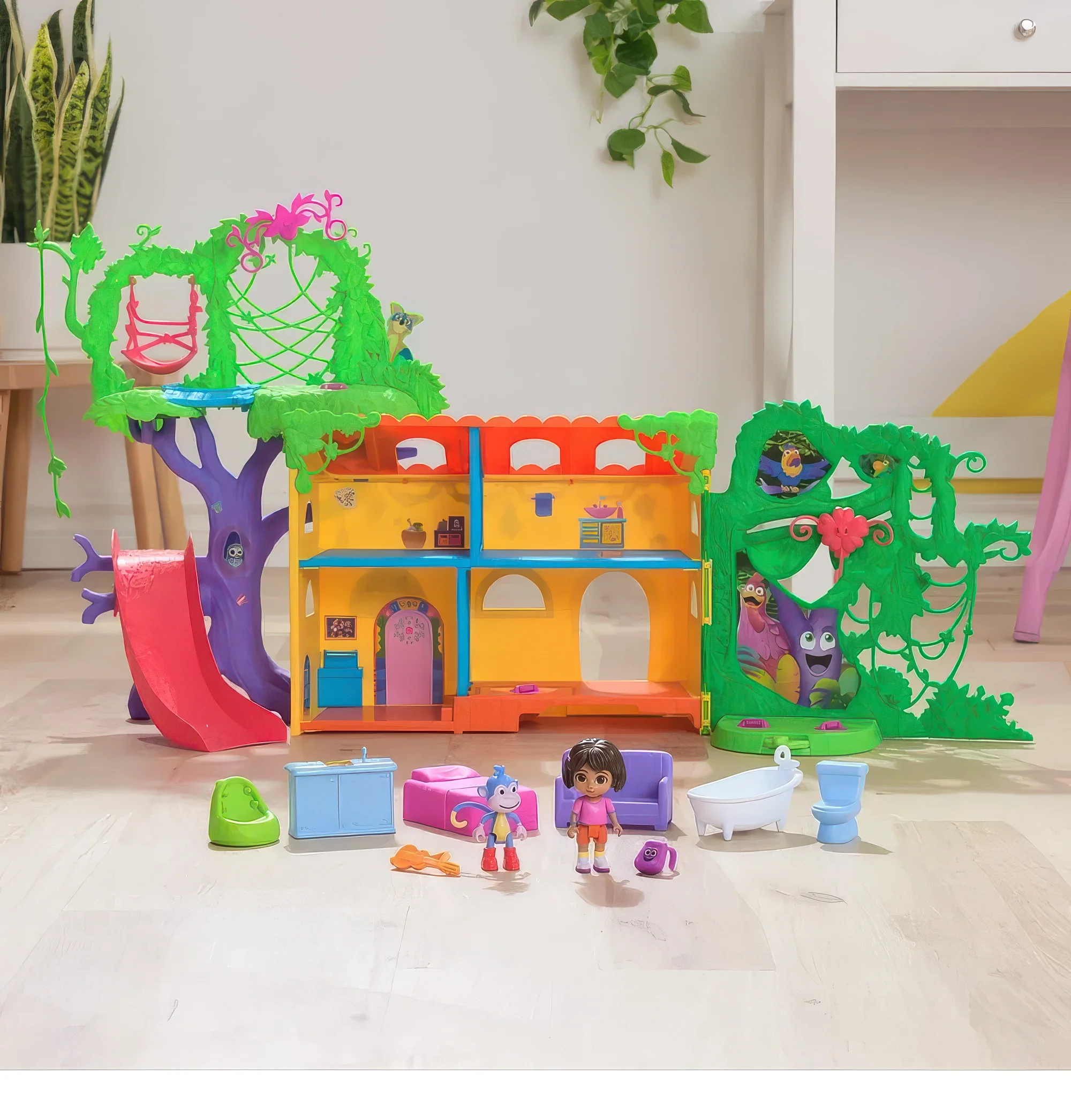 Nickelodeon Dora Explore & Play Rainforest Casita Playset - Image 8