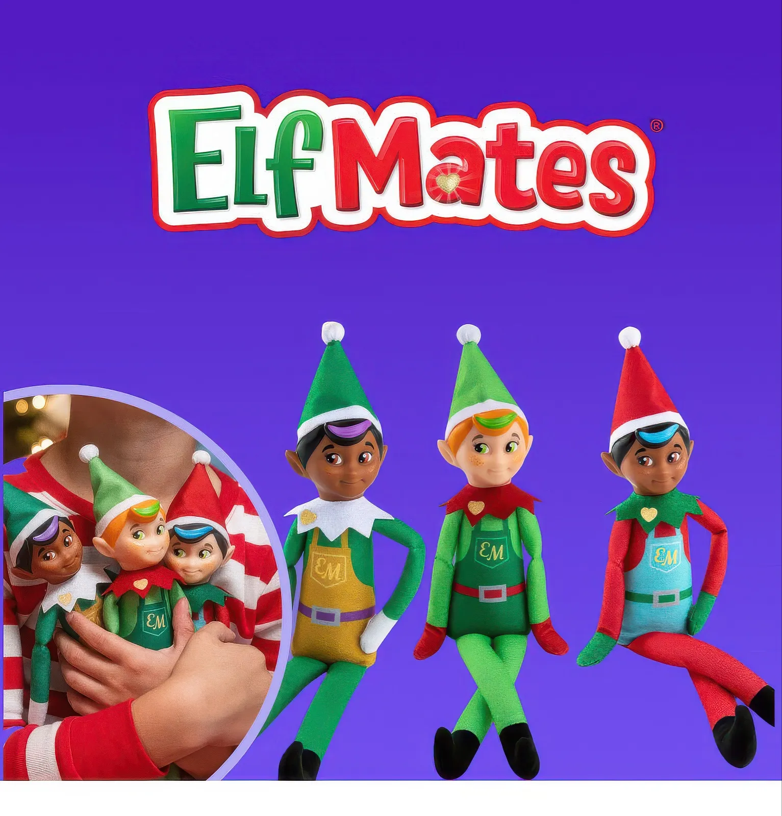 Elf on the Shelf Elf Mates Christmas Elf Doll 30cm - Assorted - Image 6