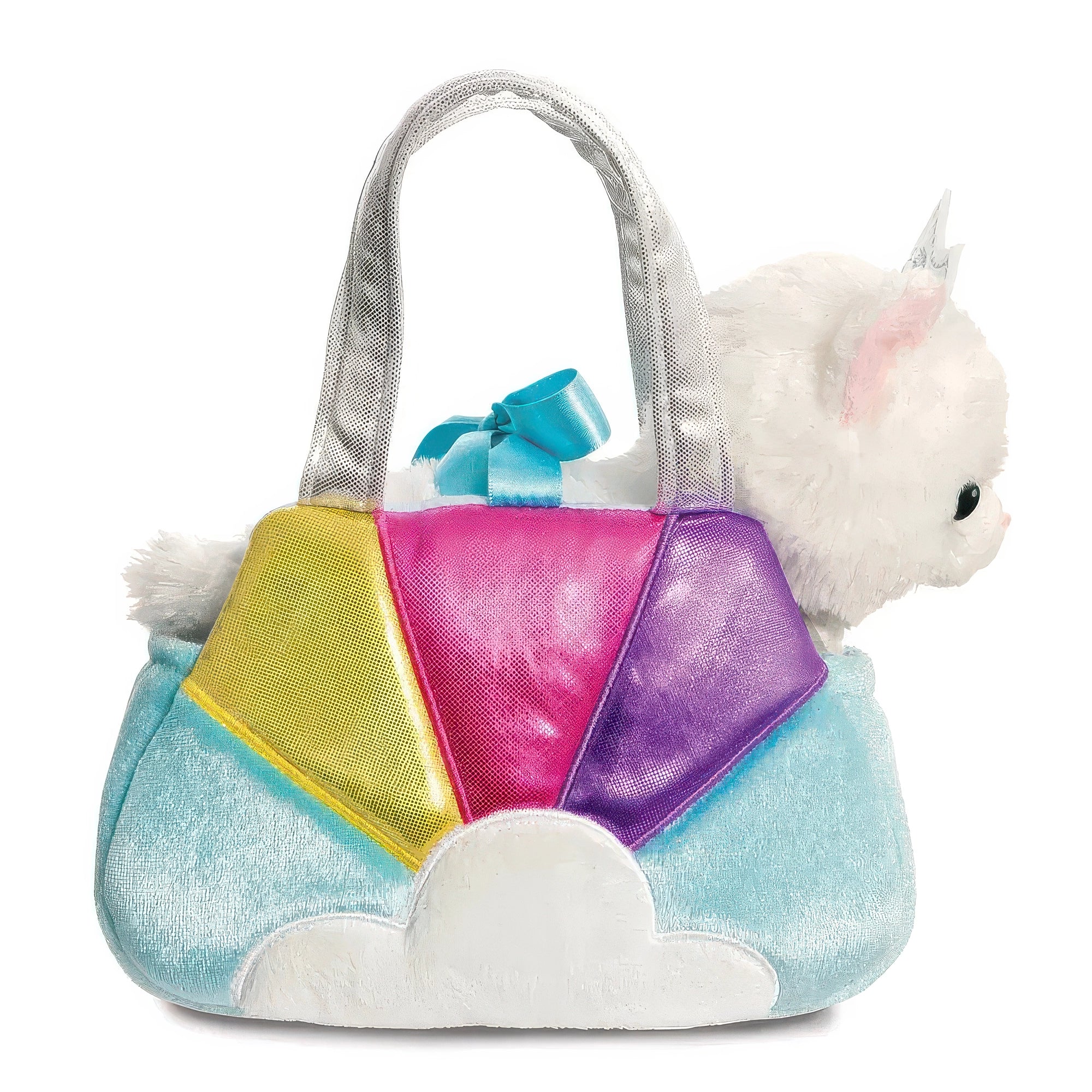 Fancy Pal Rainbow Princess Cat Soft Toy - Image 4