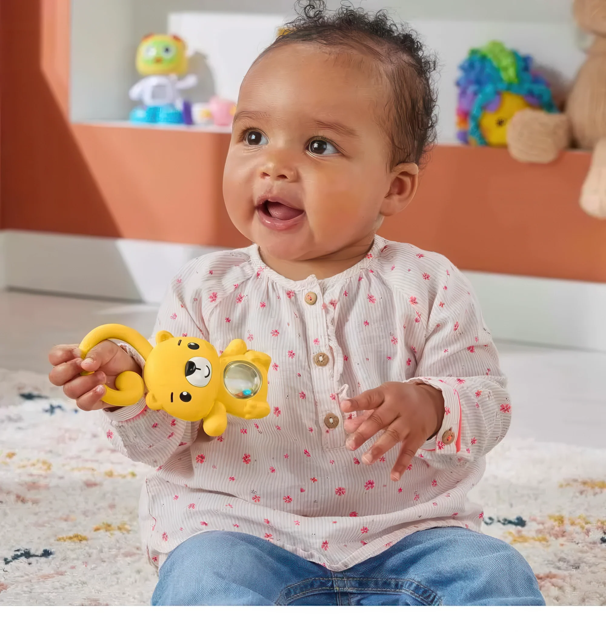 Fisher-Price Snake & Rattle Leopard Teether - Image 4