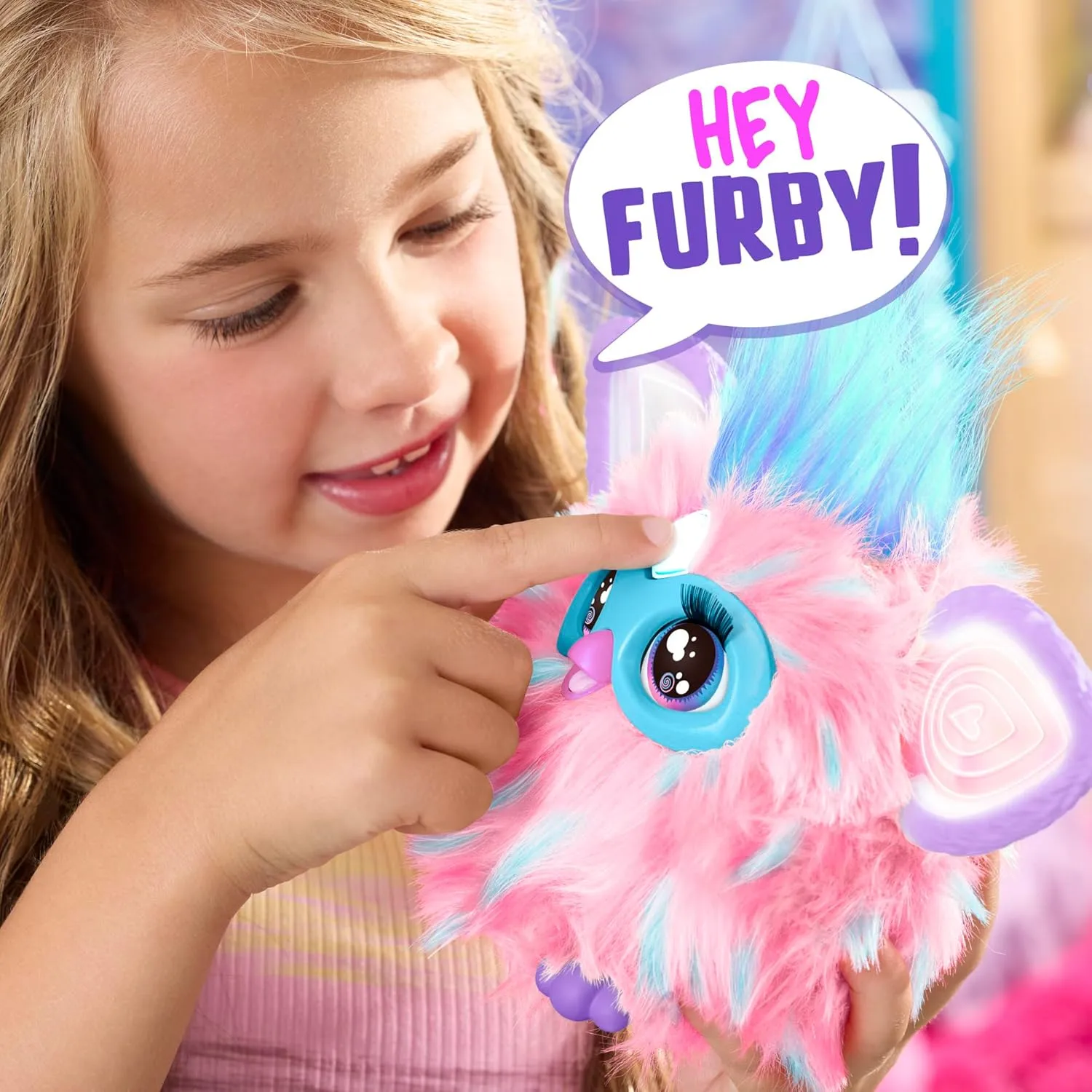 FURBY Cotton Candy Interactive Plush Toy - Image 12