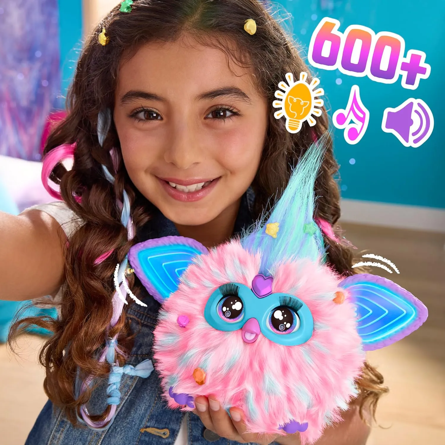 FURBY Cotton Candy Interactive Plush Toy - Image 13