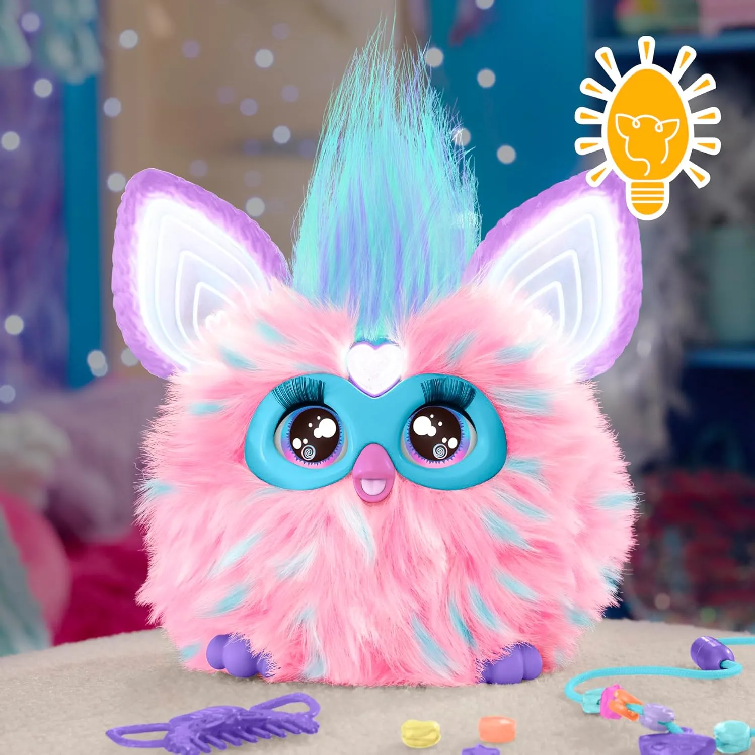 FURBY Cotton Candy Interactive Plush Toy - Image 14