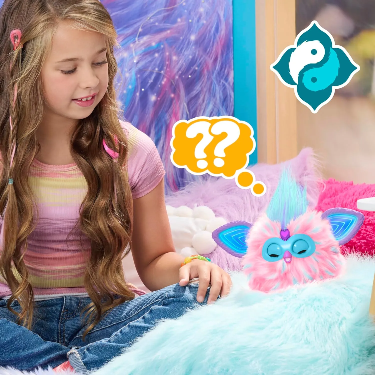 FURBY Cotton Candy Interactive Plush Toy - Image 16