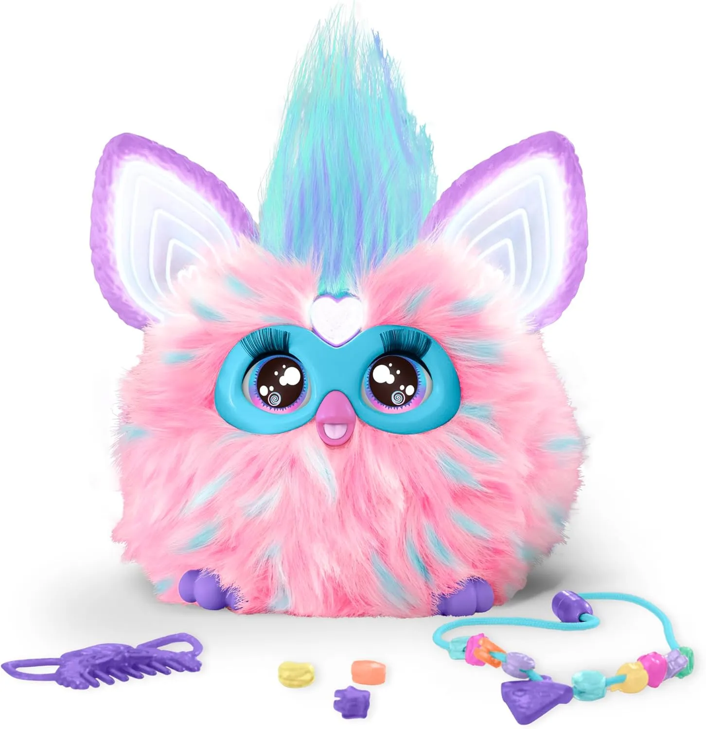 FURBY Cotton Candy Interactive Plush Toy - Image 3