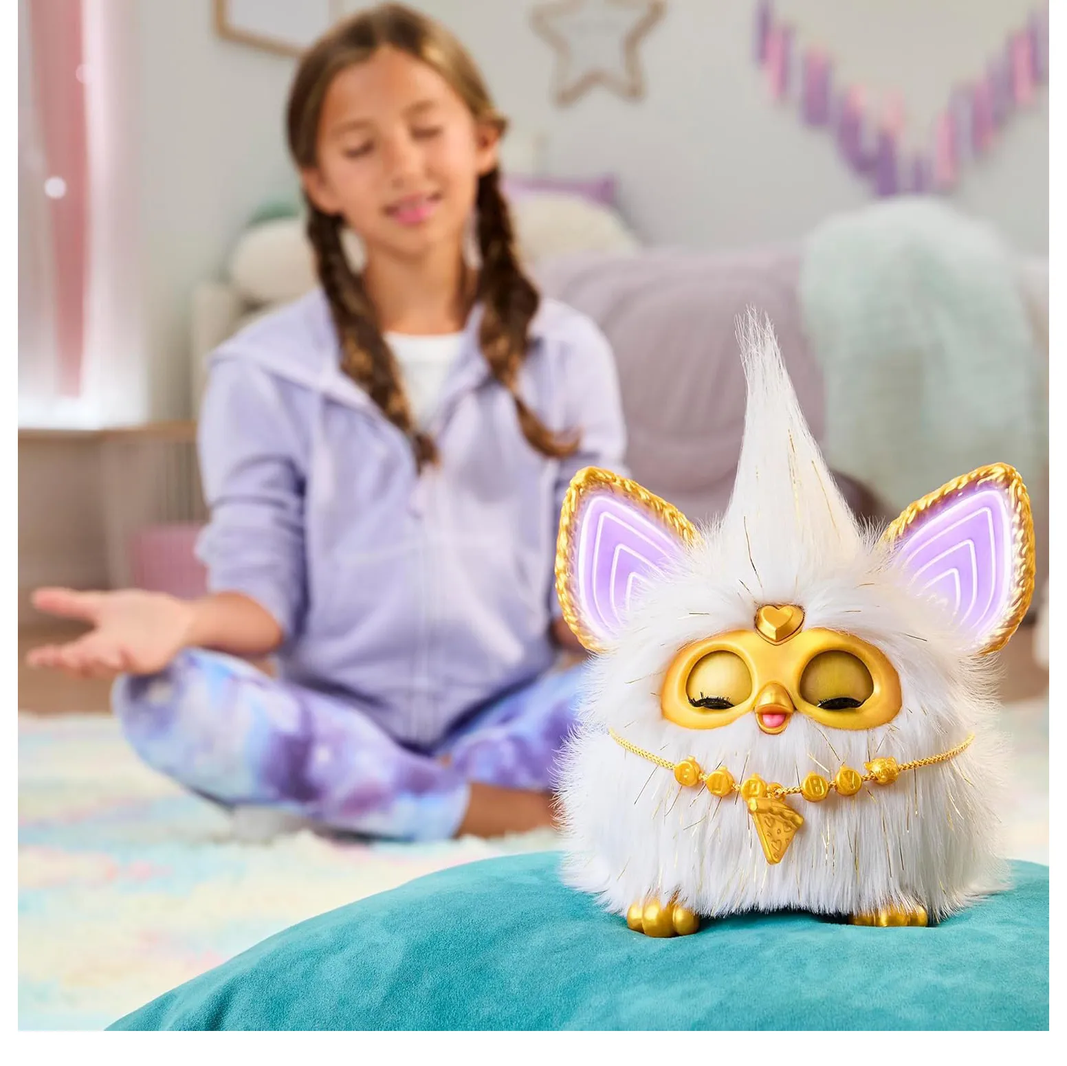 FURBY Gold Glam Interactive Plush Toy - Image 5