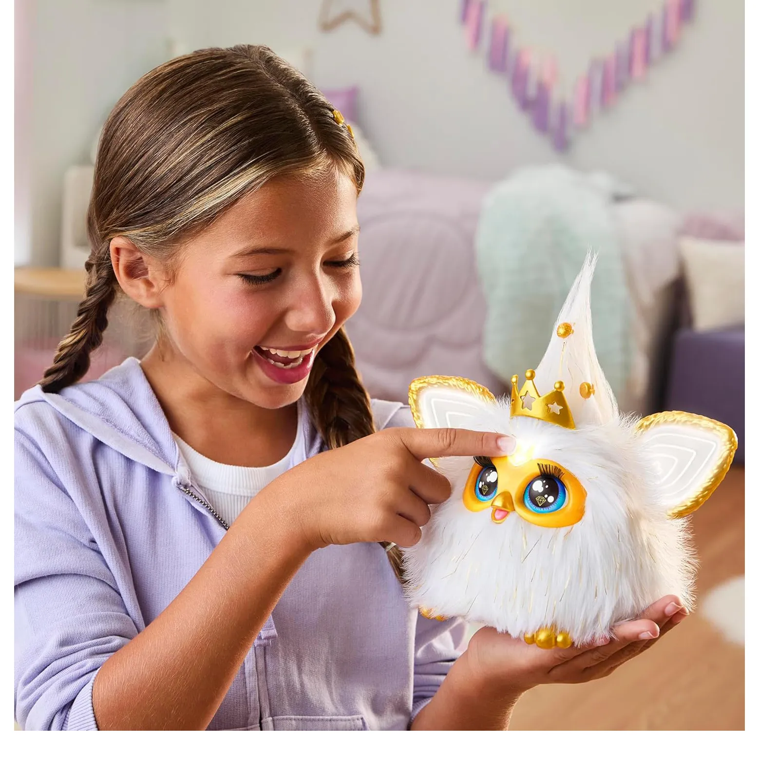 FURBY Gold Glam Interactive Plush Toy - Image 6