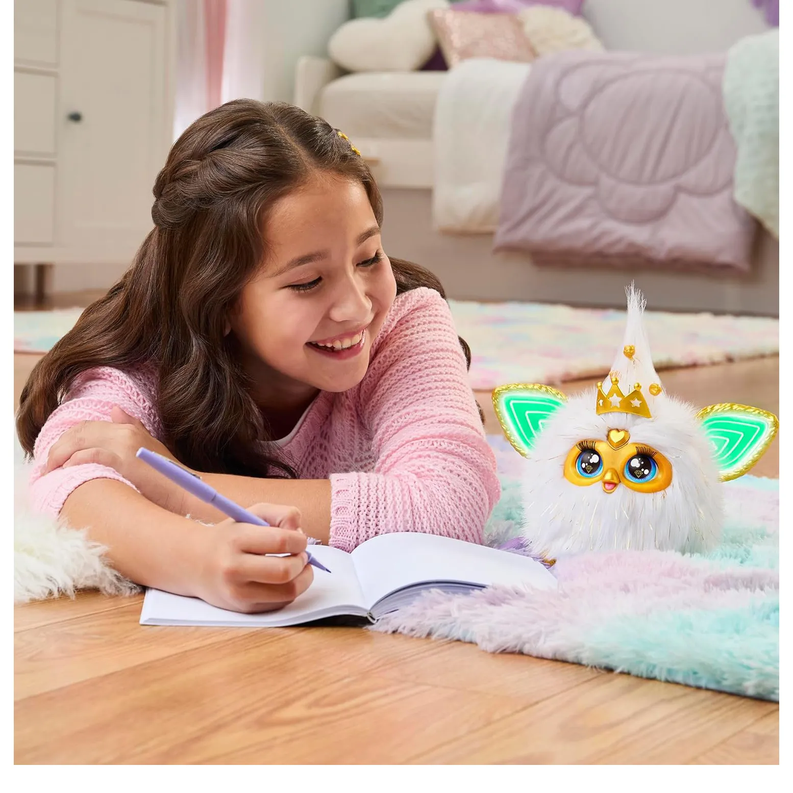 FURBY Gold Glam Interactive Plush Toy - Image 7