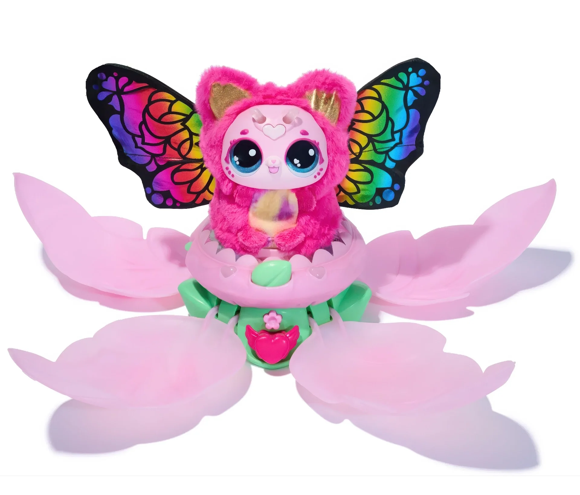 Bloomables By Hatchimals Kittyfly Surprise Interactive Plush Pet - Image 3