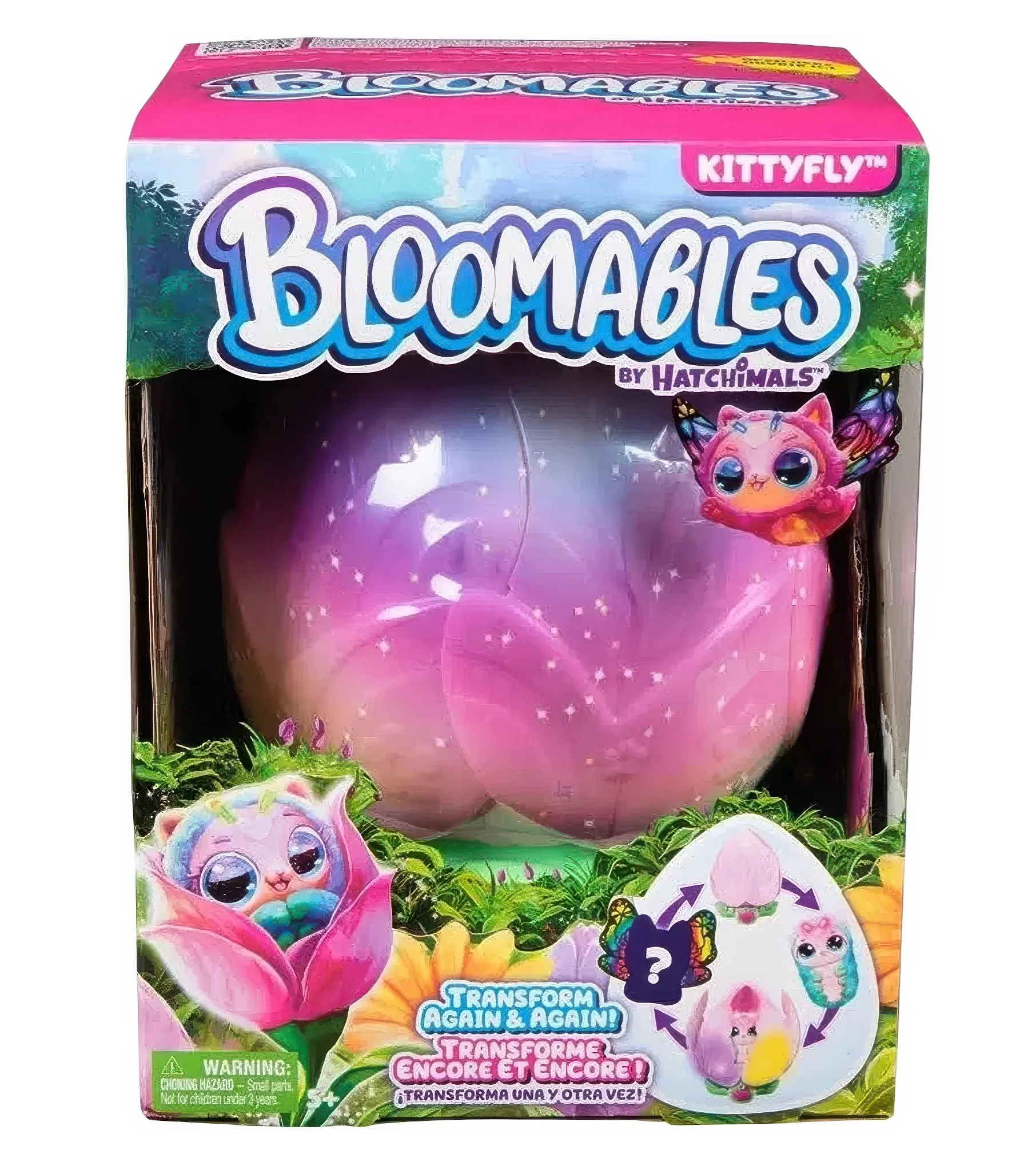 Bloomables By Hatchimals Kittyfly Surprise Interactive Plush Pet - Image 6