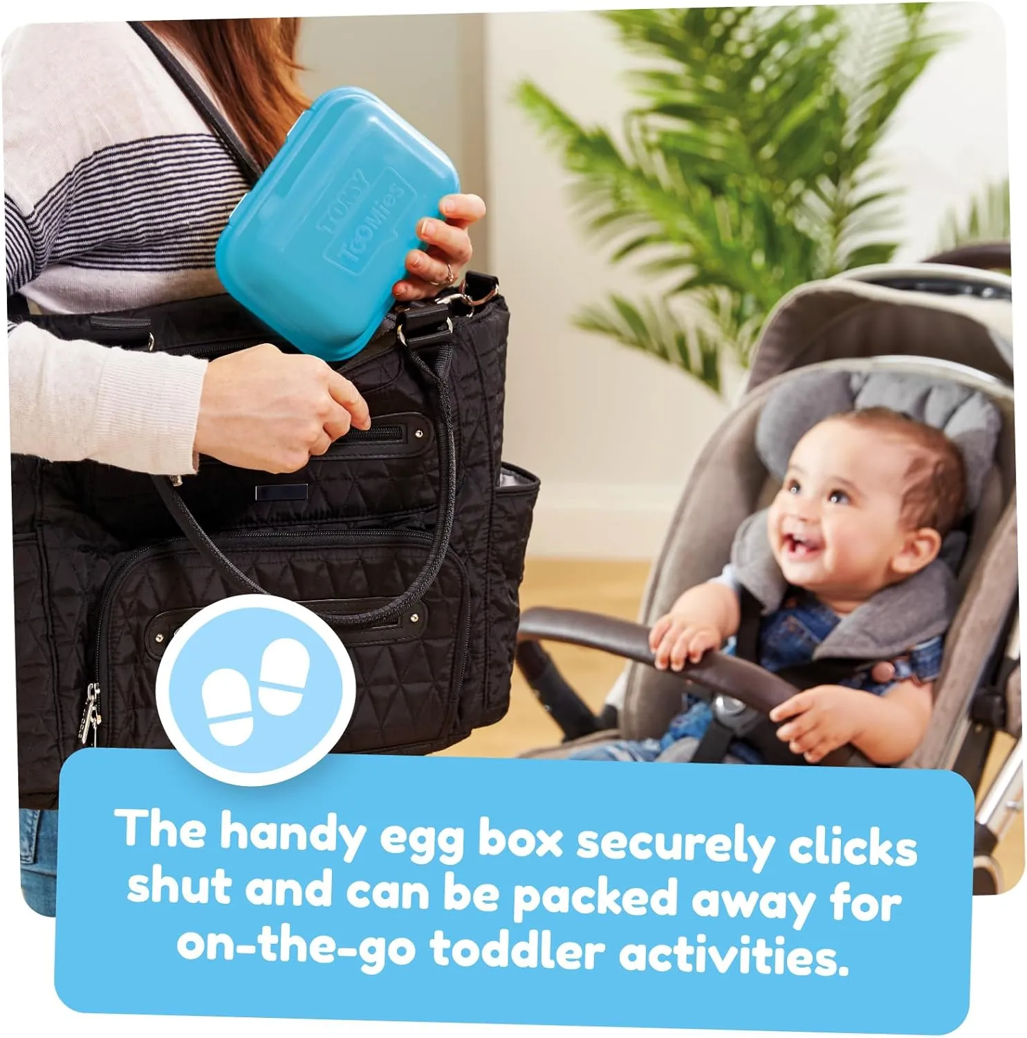 TOMY Hide and Squeak Bright Chicks Baby Toy - Image 3