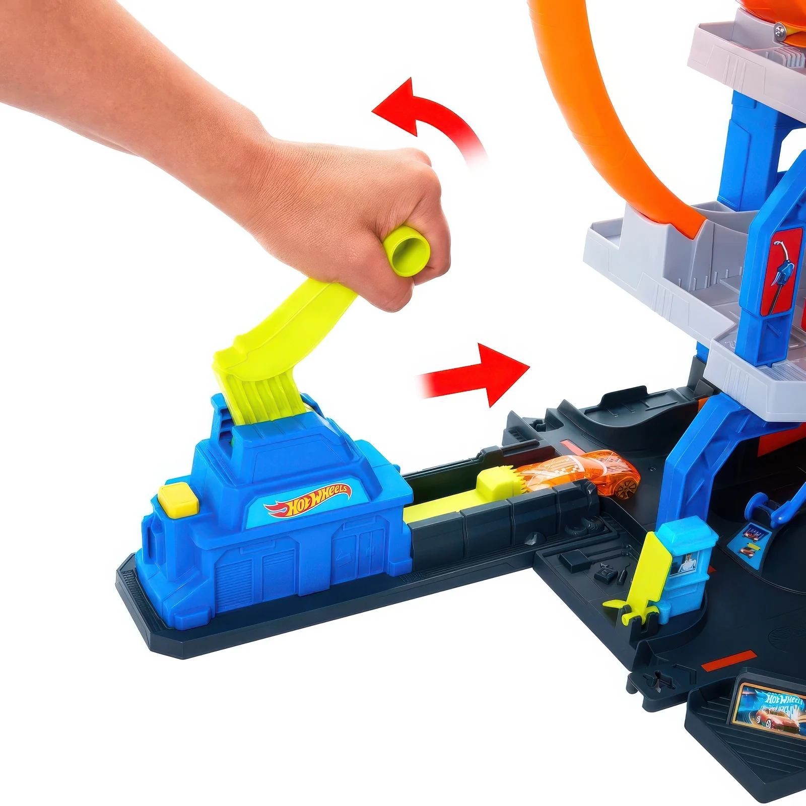 Hot Wheels City Mega Garage Loop Playset - Image 5