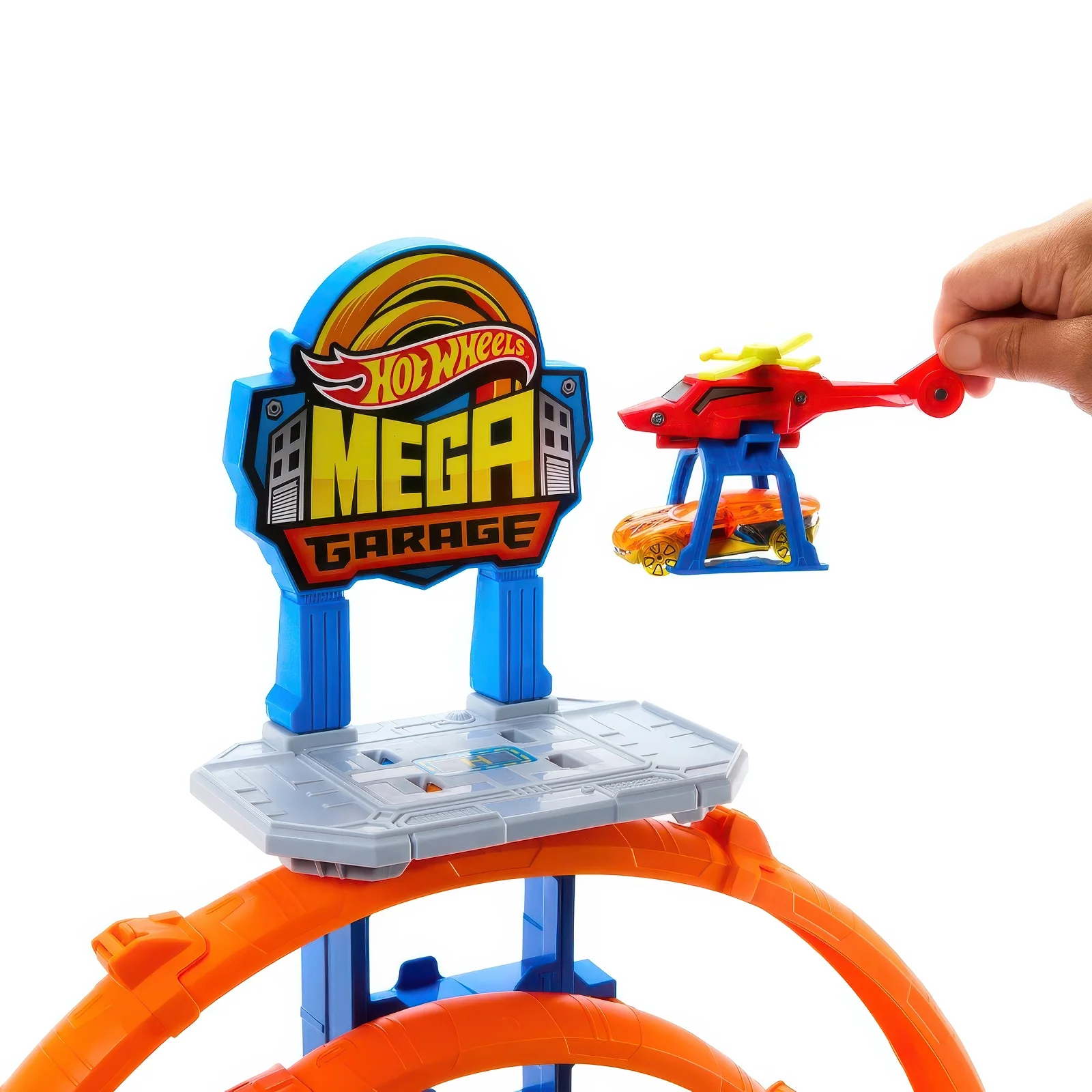 Hot Wheels City Mega Garage Loop Playset - Image 6