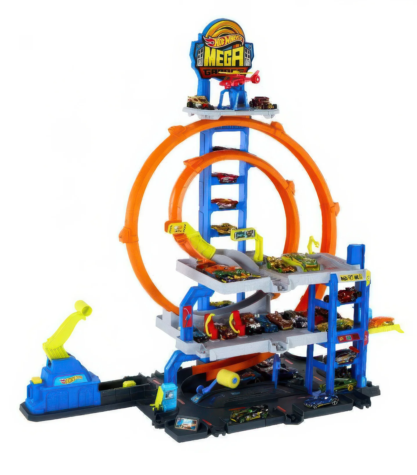 Hot Wheels City Mega Garage Loop Playset - Image 8